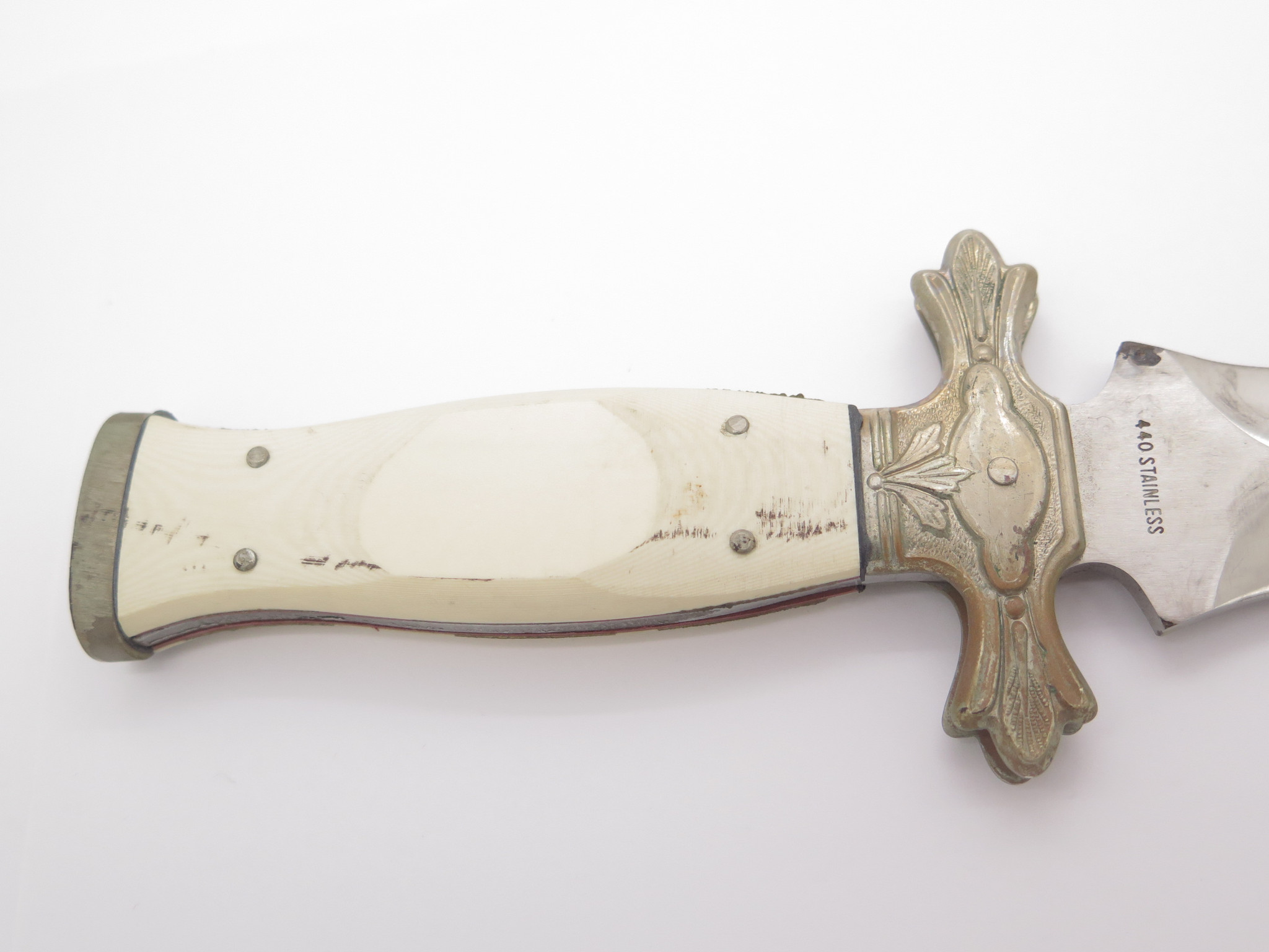 Vtg 1990 Magnum Tak Fukuta Seki Japan Fixed Decorative Dagger