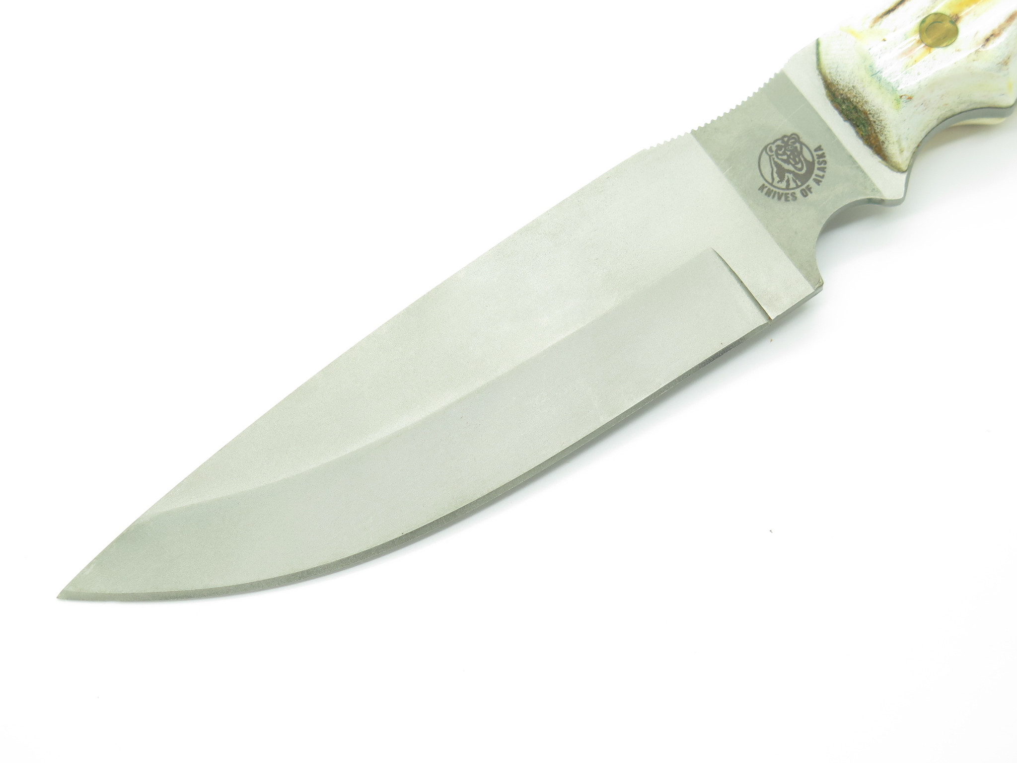 Knives of Alaska Stag Alaskan Bush Camp Fixed Blade Hunting Knife