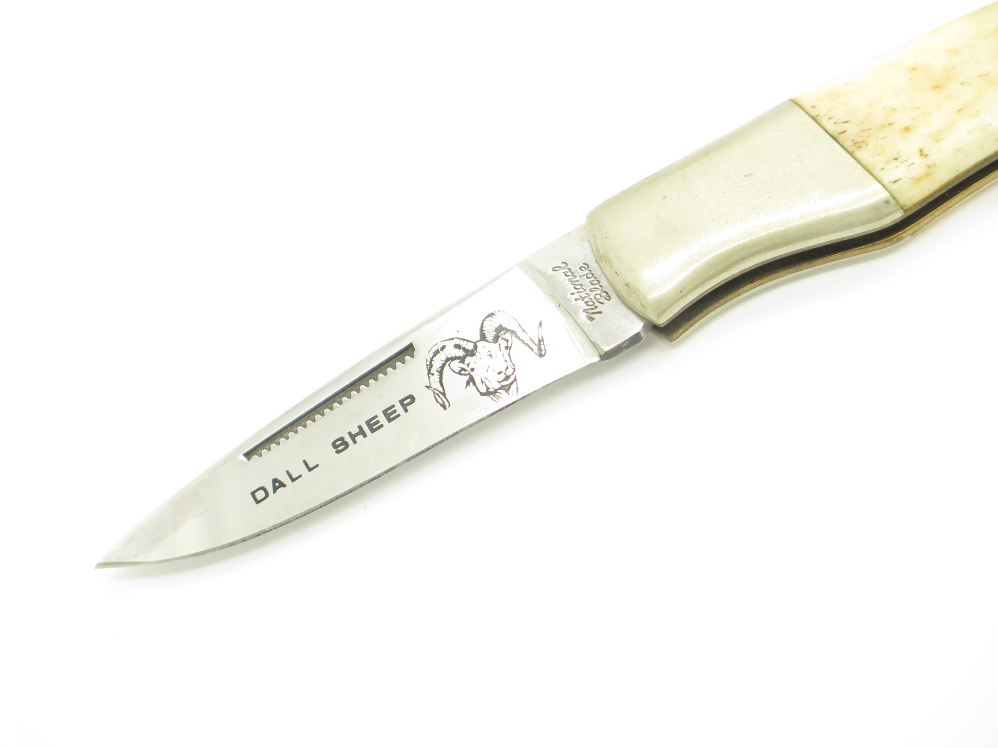 Vtg 80s National Blade Parker Imai Seki Japan Dall Sheep Folding