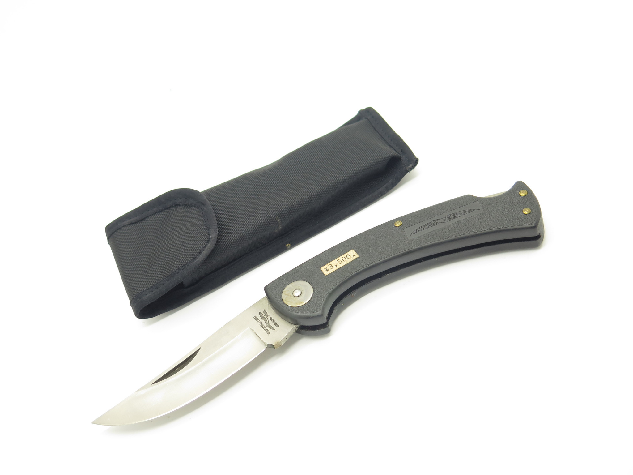 Vintage 1980s Parker Imai Seki Japan K115-B Black 4.75