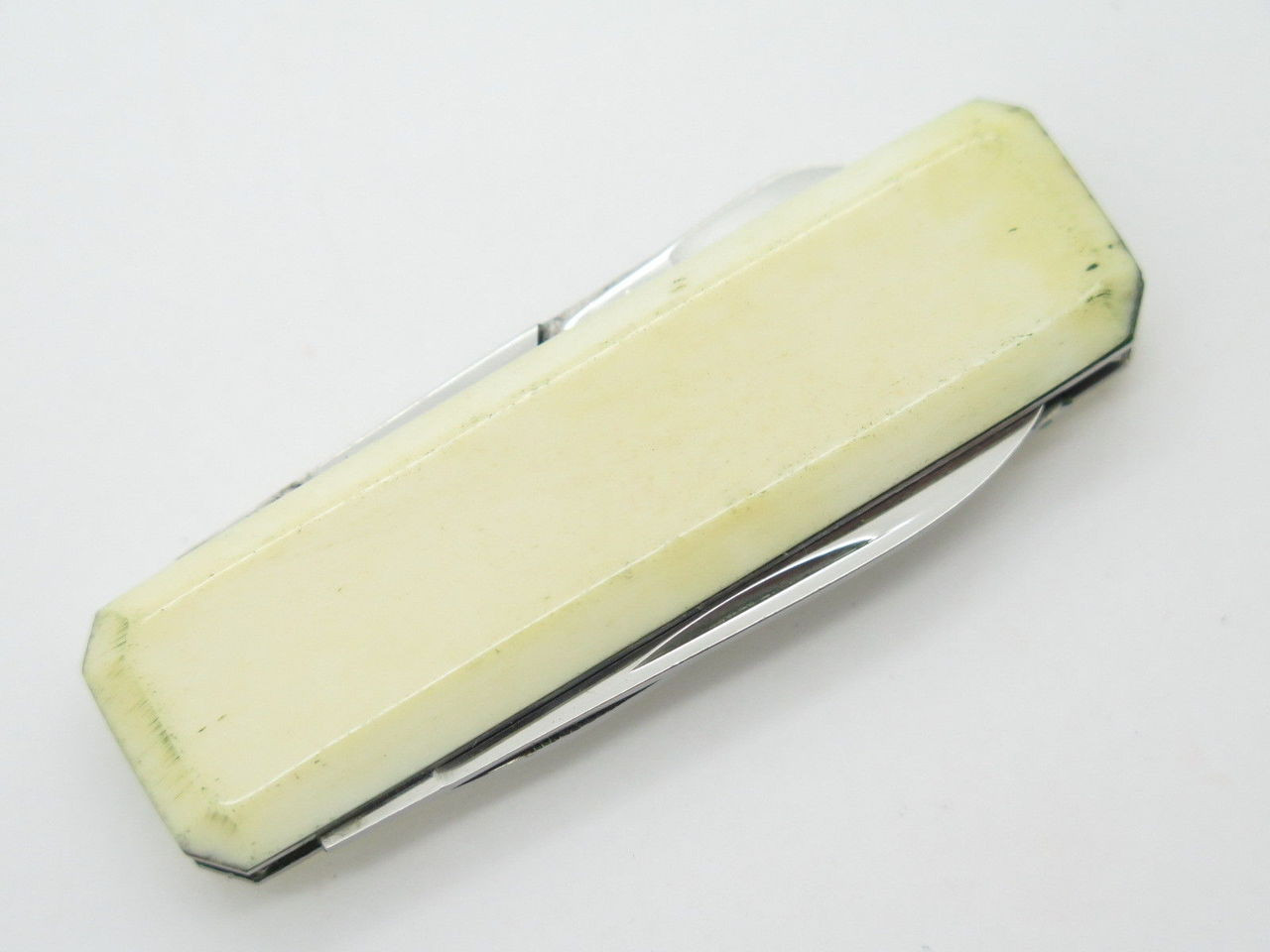 Vtg Parker Honest Abe Seki Japan Small Lobster Bone Folding Pocket