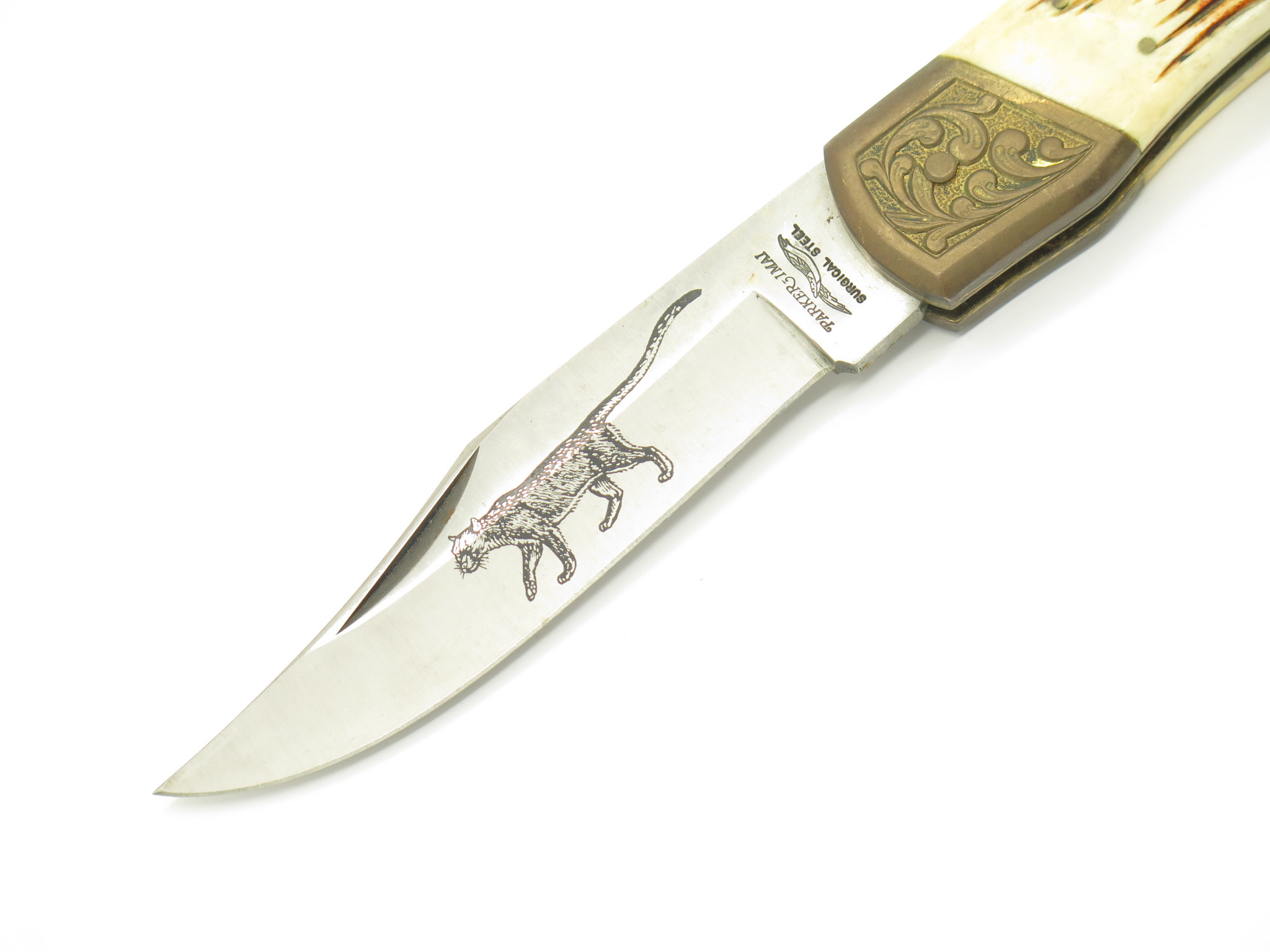 Vintage 1980s Parker Imai Seki Japan K139-C Jigged Bone 5