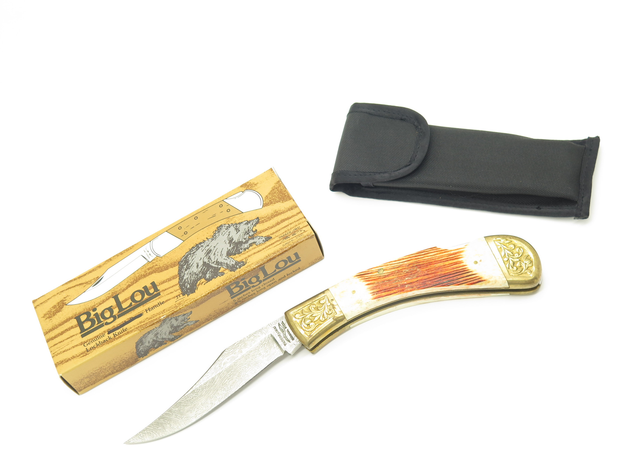 Vintage 1980s Parker Imai Seki Japan K540 Jigged Bone 5