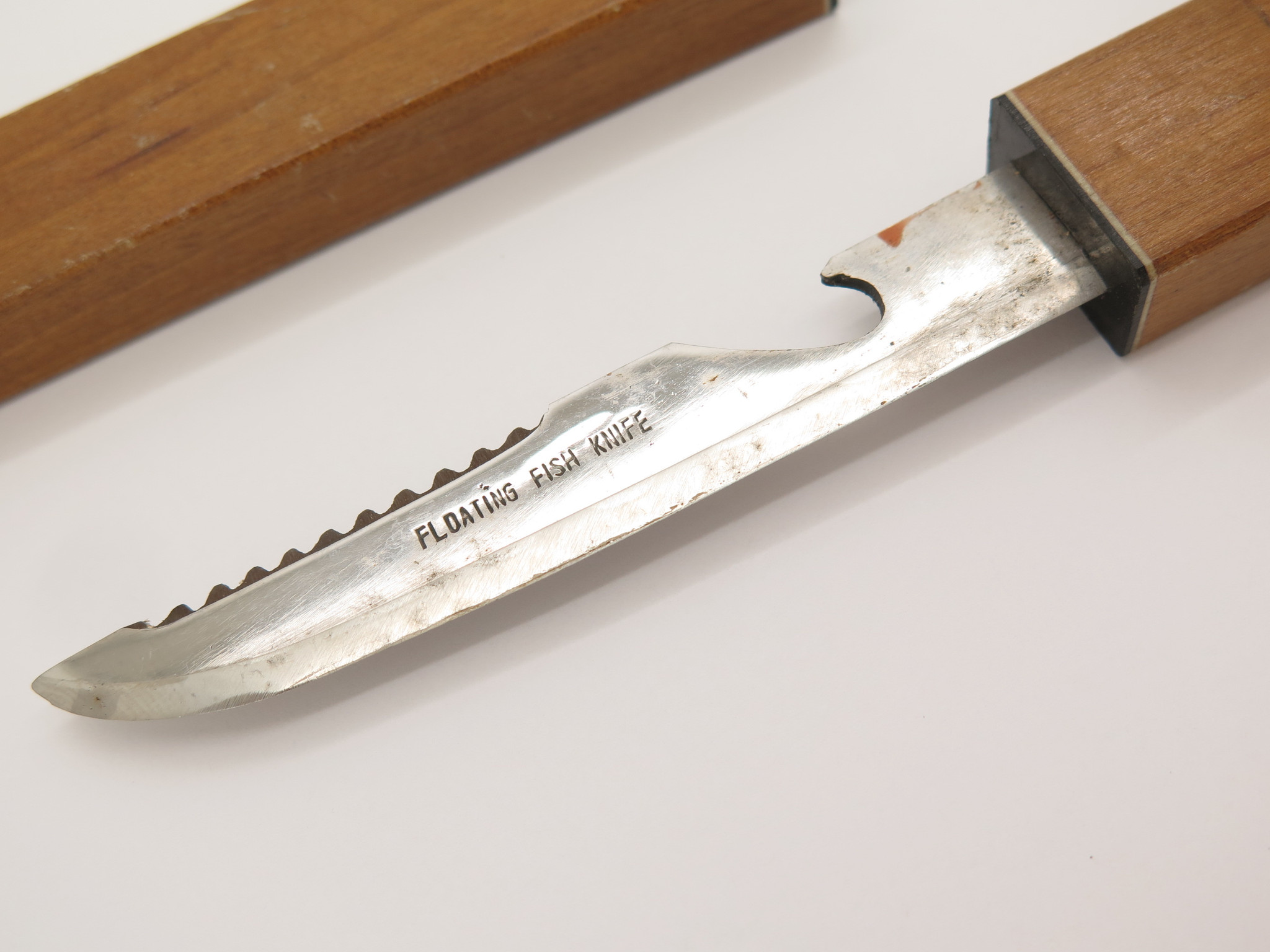 Vtg 1960s-70s (Seki) Japan 7.75 Japanese Floating Fish Fillet Fixed Blade  Knife - ePrague, LLC