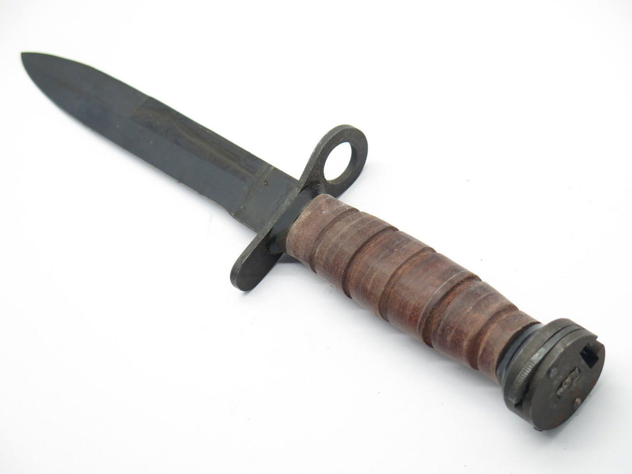 Vtg Parker Bayonet WWII Style Fixed Blade Knife M8A1 Scabbard Seki