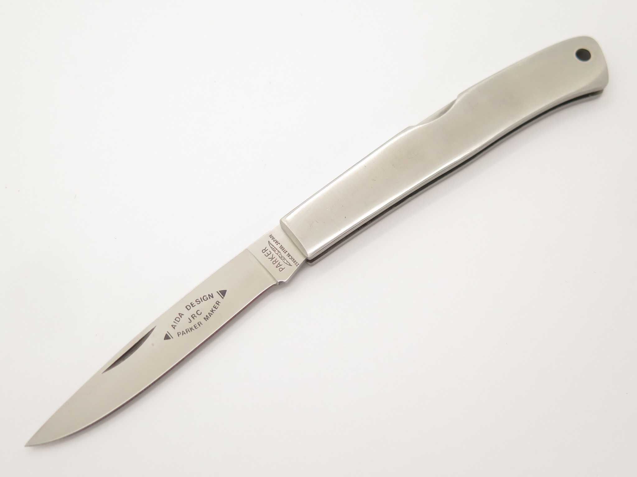 Vtg 1980s Parker Aida Design JRC Seki Japan Stainless Folding