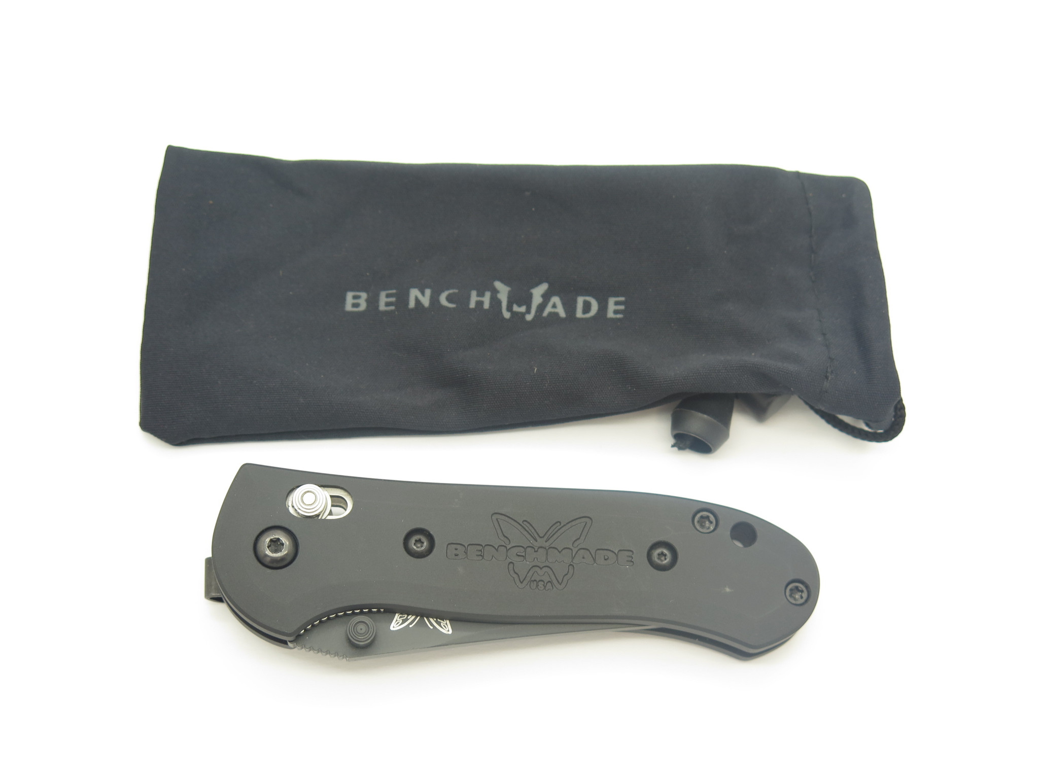 Benchmade 720 Black Mel Pardue Axis Lock ATS-34 Folding Pocket