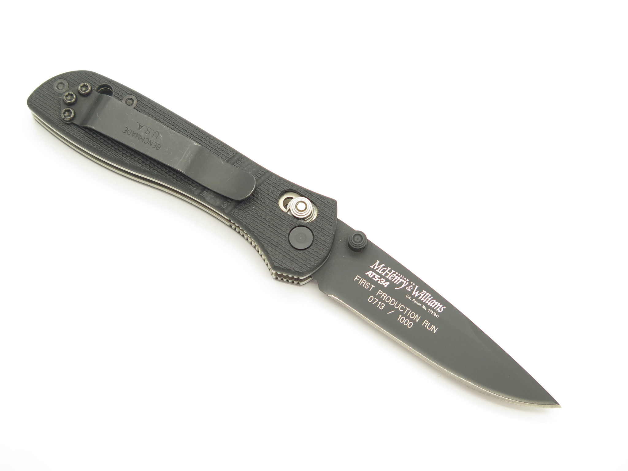 Benchmade McHenry & Williams 705 Axis First Production Run Folding