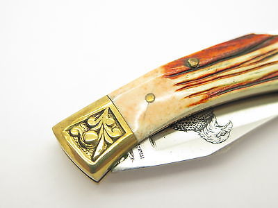 VINTAGE PARKER EAGLE BRAND K-542 SEKI JAPAN FOLDING POCKET KNIFE
