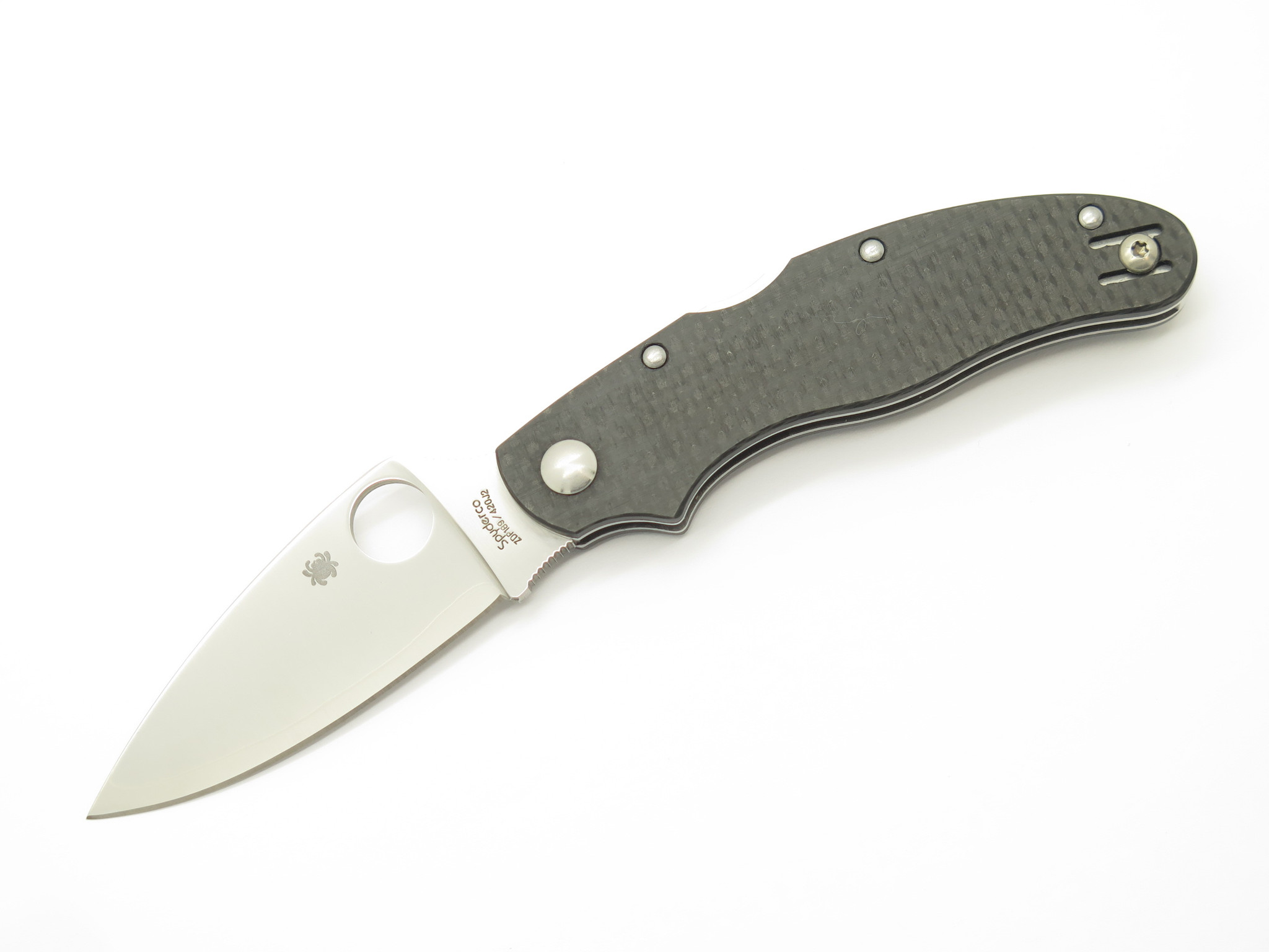 Spyderco Caly 3 Seki Japan Carbon Fiber ZDP189 Folding Pocket Knife