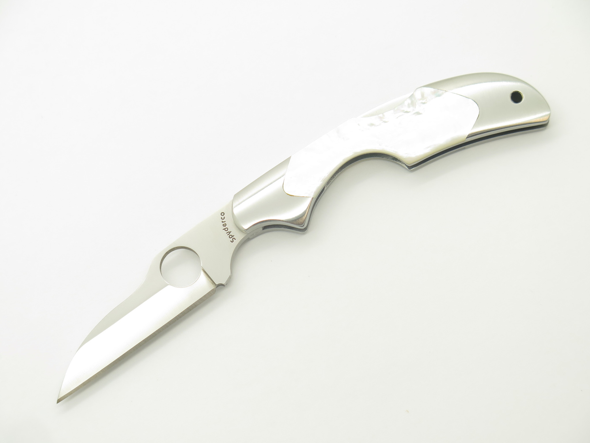 Spyderco Kiwi Seki Japan VG-10 Mother of Pearl Folding Pocket