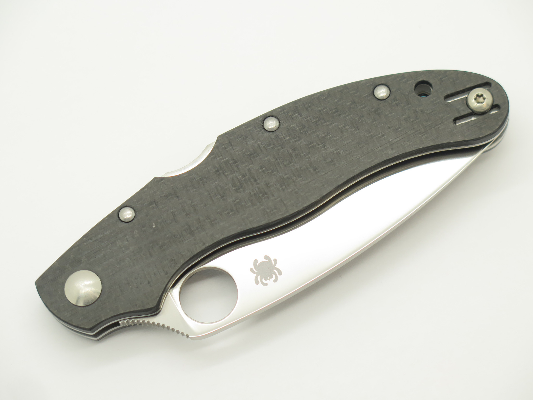 Spyderco Caly 3.5 Seki Japan Carbon Fiber ZDP-189 Folding Pocket