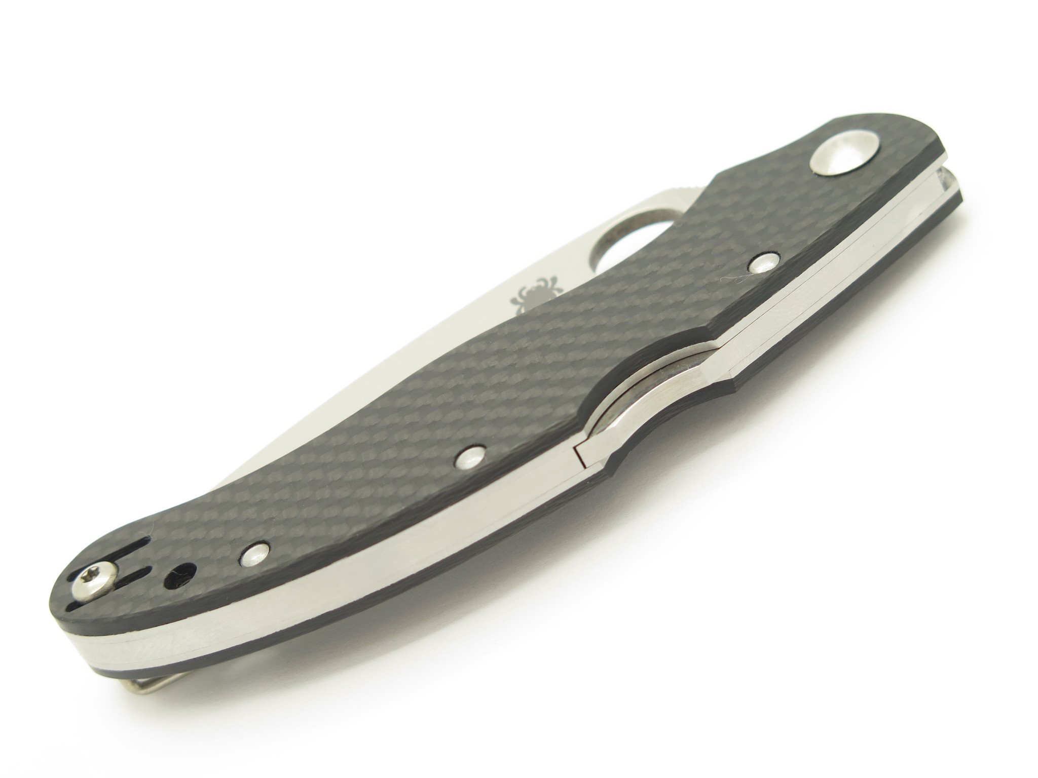 Spyderco Caly 3.5 Seki Japan Carbon Fiber ZDP-189 Folding Pocket