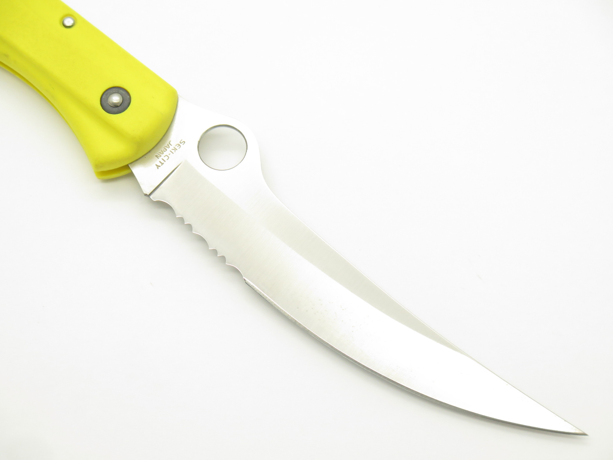 TechDraw２ Yellow Knife ModelB SPYDERCO_MANIX_2_SALT_C101PYL2