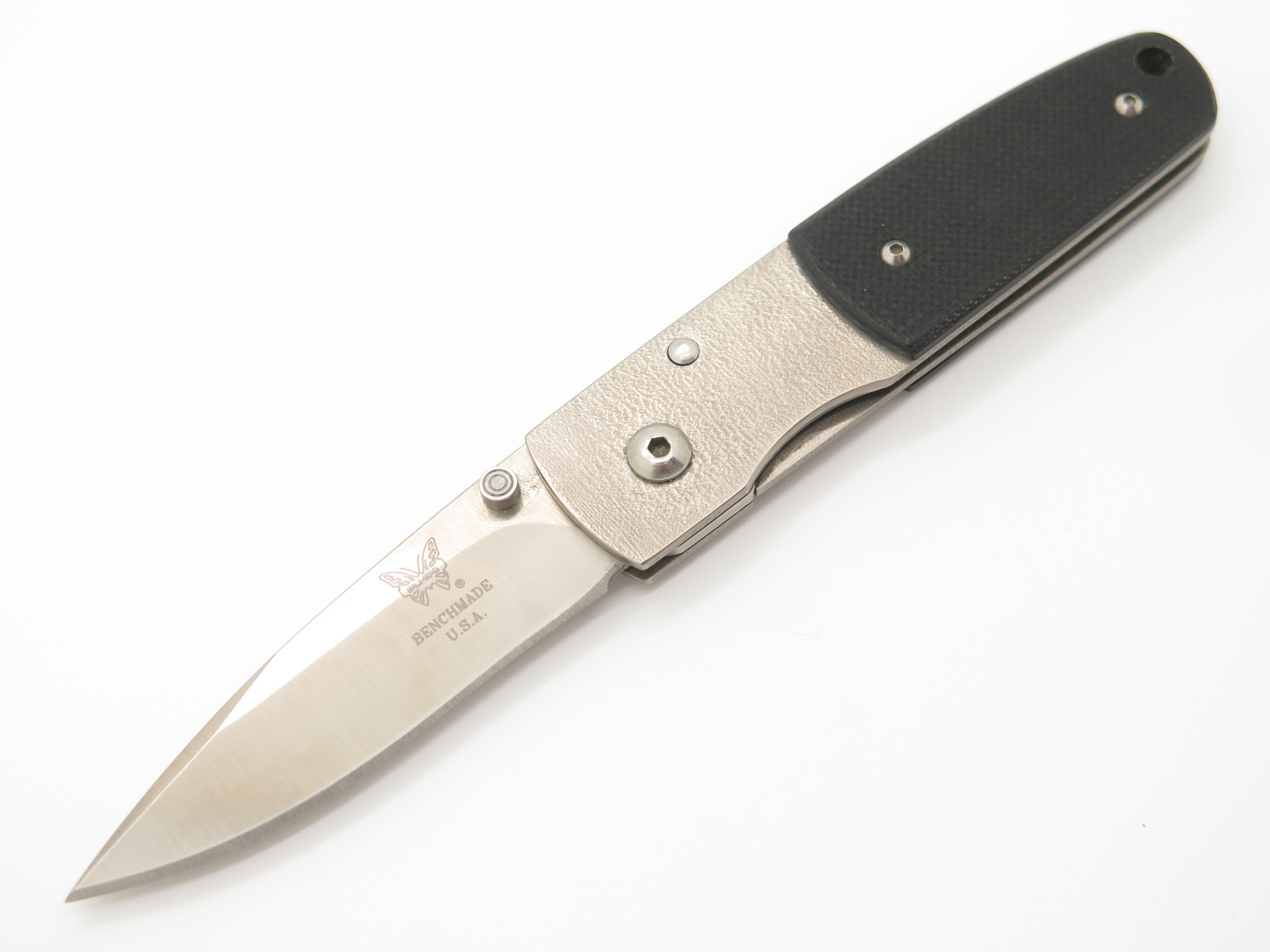 Vintage Benchmade 330 Pardue Titanium G10 ATS-34 Folding Pocket