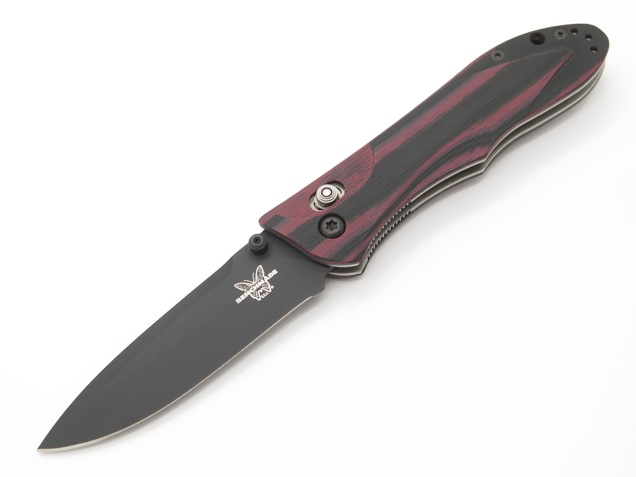 Benchmade 730 Ares Elishewitz Red/Black G10 154CM Axis Lock 