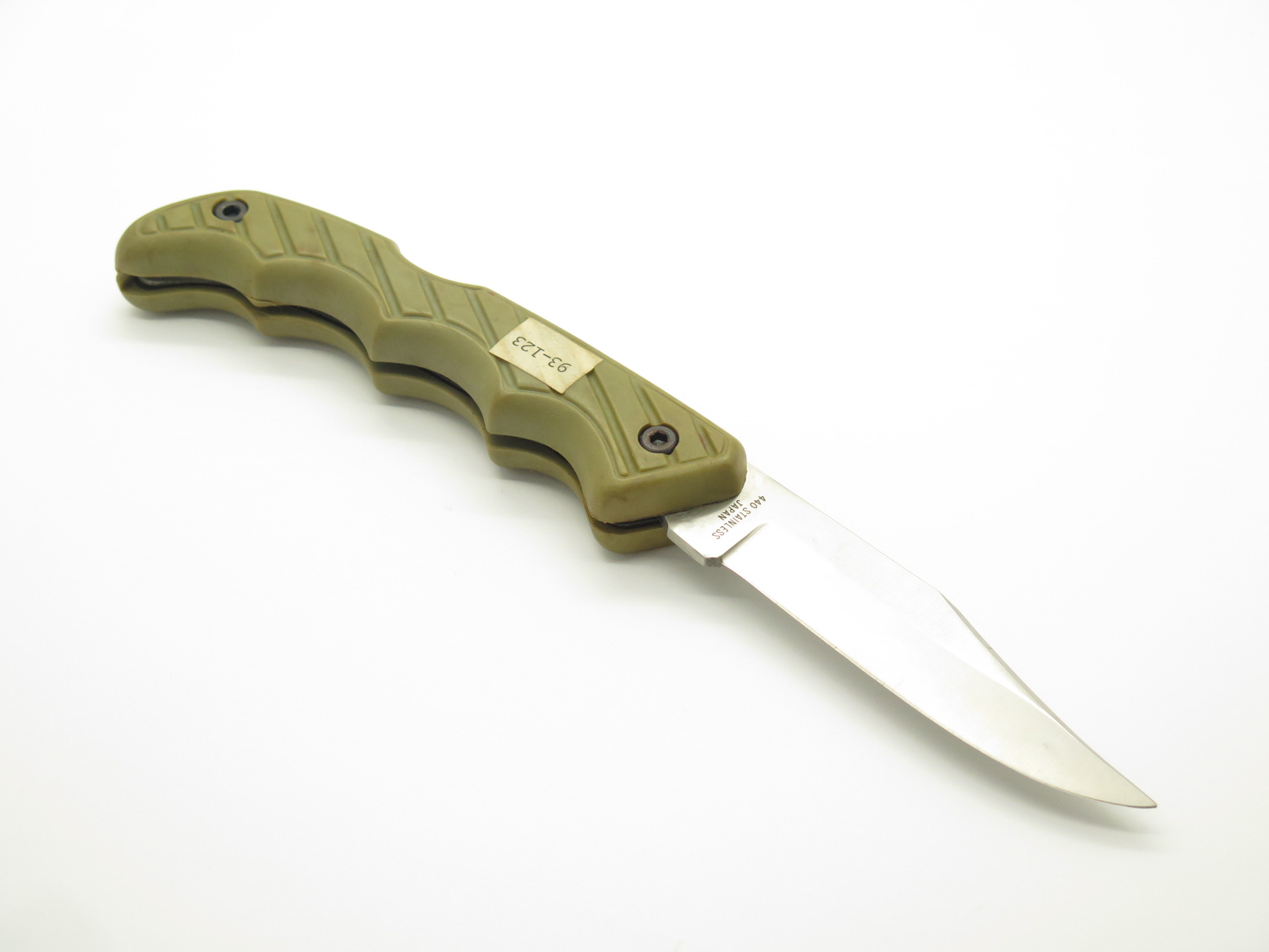 Vintage 1980s 11-150 Explorer Seizo Imai Seki Japan Green Lockback