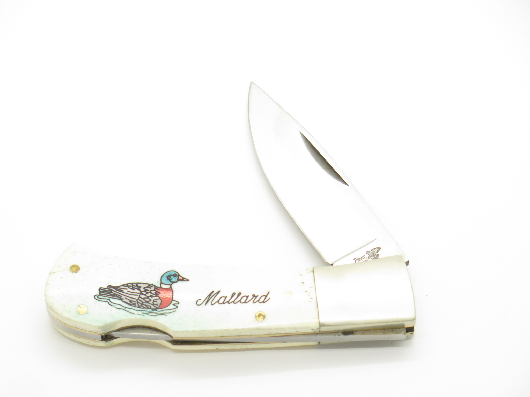 Vintage 1980s Frost Cutlery Seizo Imai Seki Japan Mallard Duck