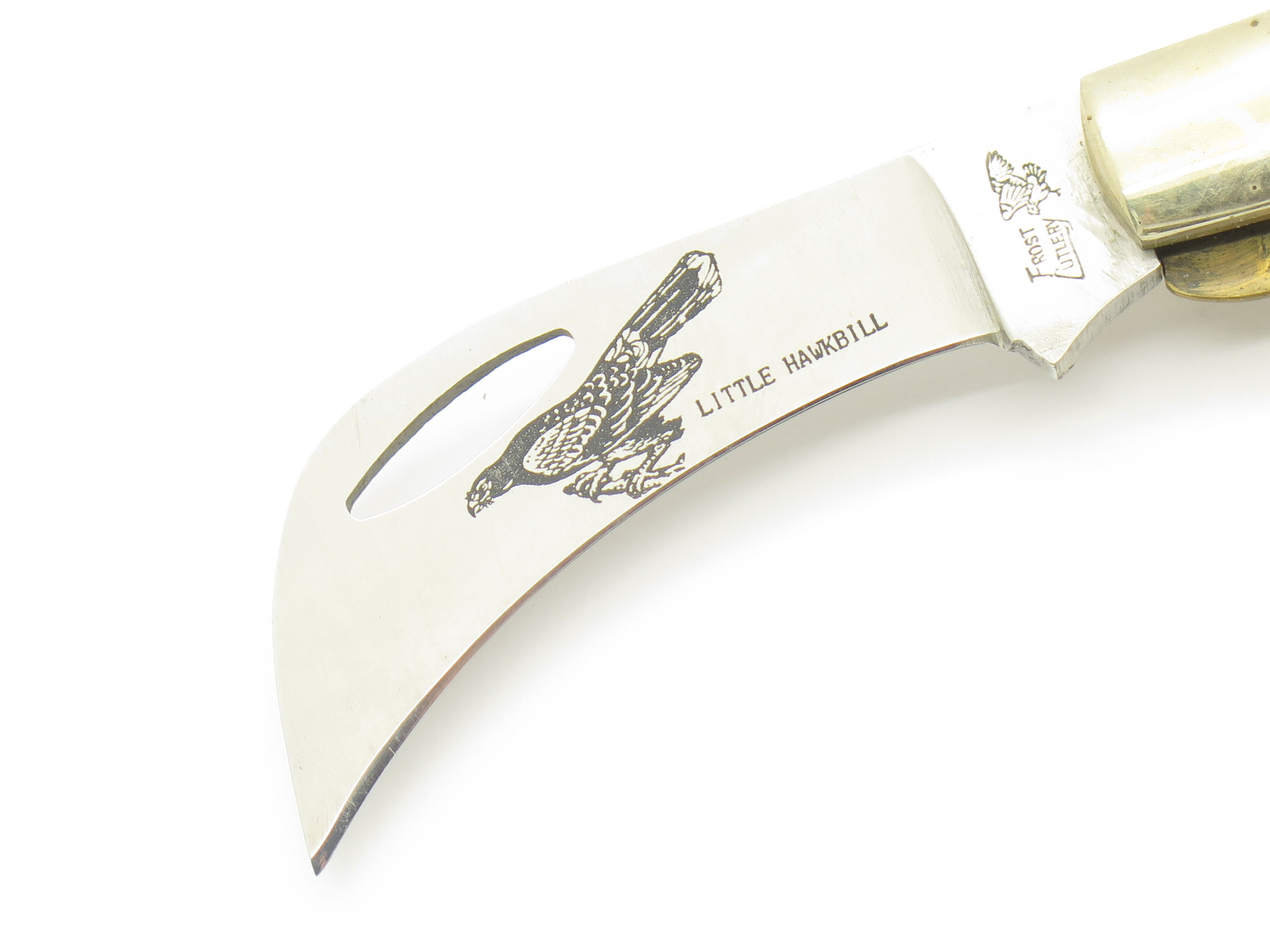Vintage 1980s Frost Seizo Imai Seki Japan Linerlock Stag 2.75