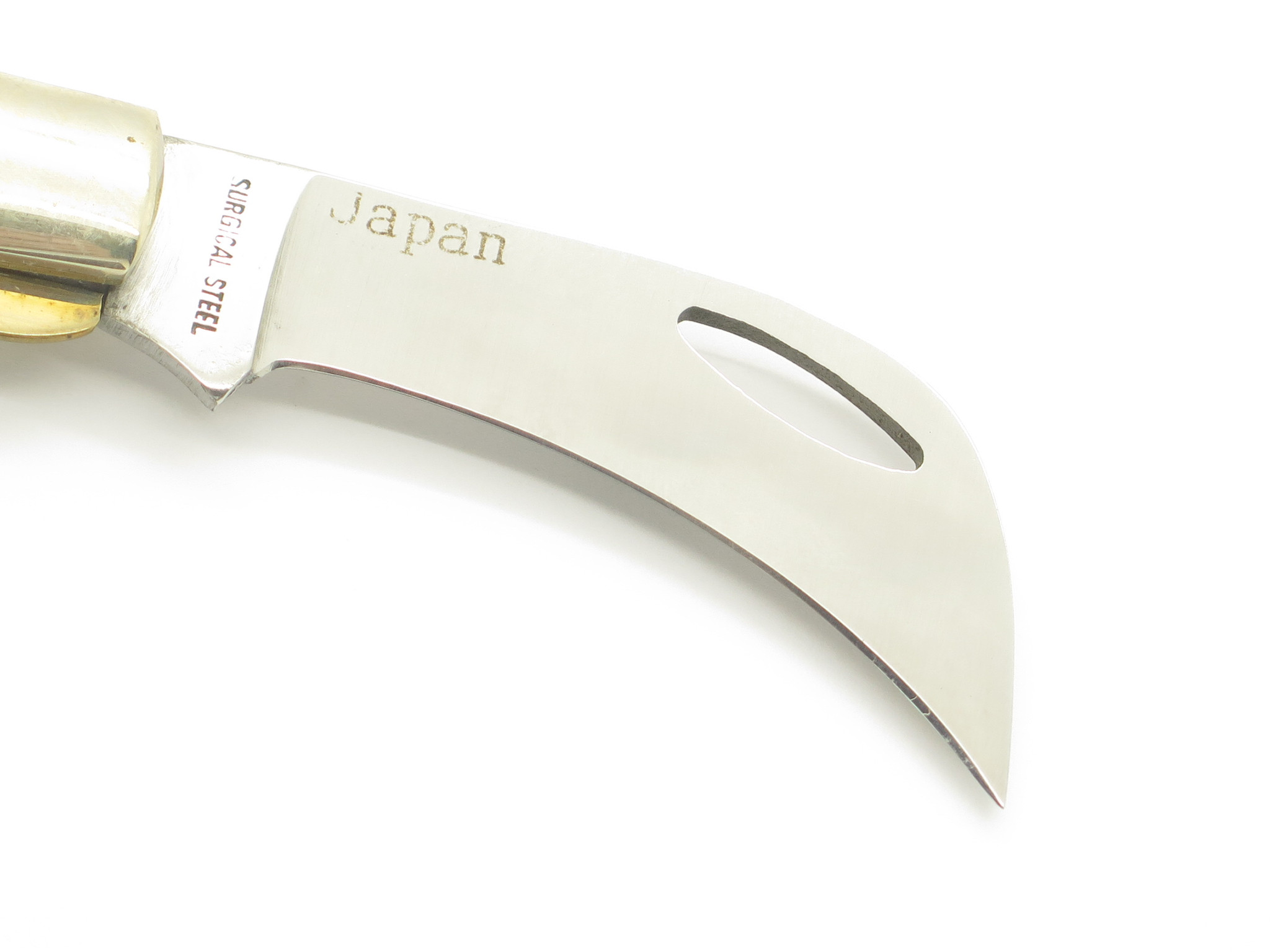Vintage 1980s Frost Seizo Imai Seki Japan Linerlock Stag 2.75