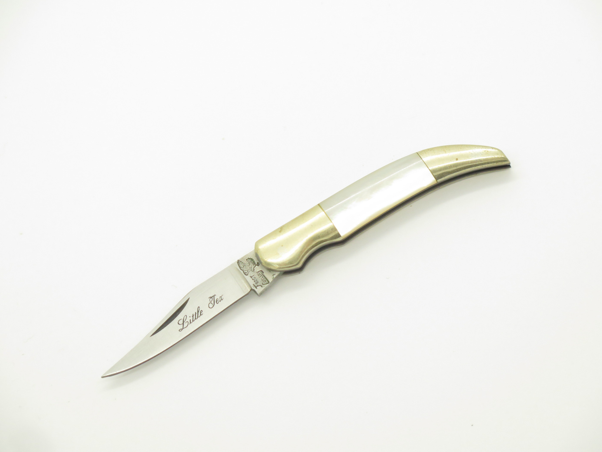 Vintage 1980s Frost Cutlery Seizo Imai Seki Japan MOP Pearl 2.25