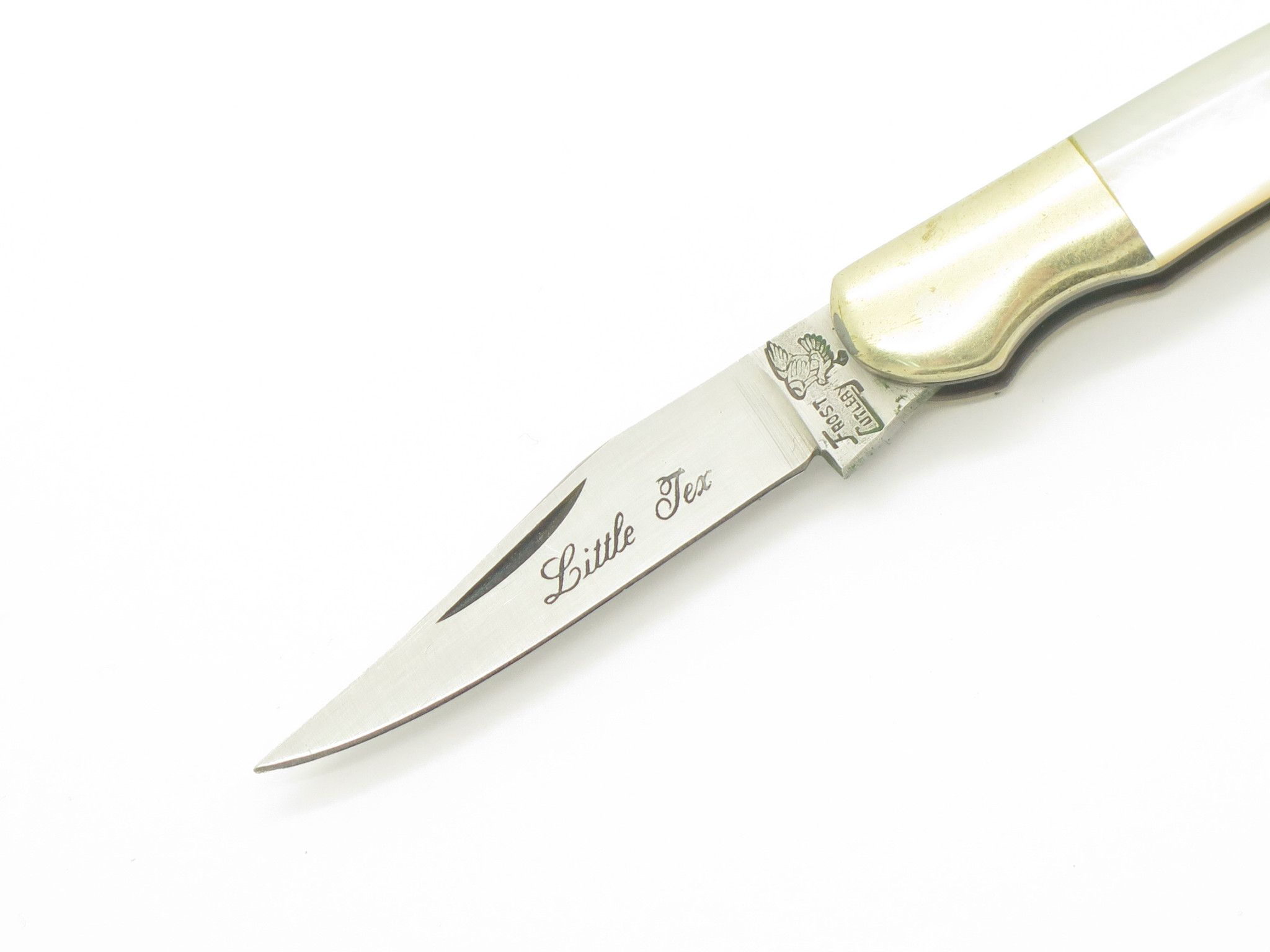 Vintage 1980s Frost Cutlery Seizo Imai Seki Japan MOP Pearl 2.25