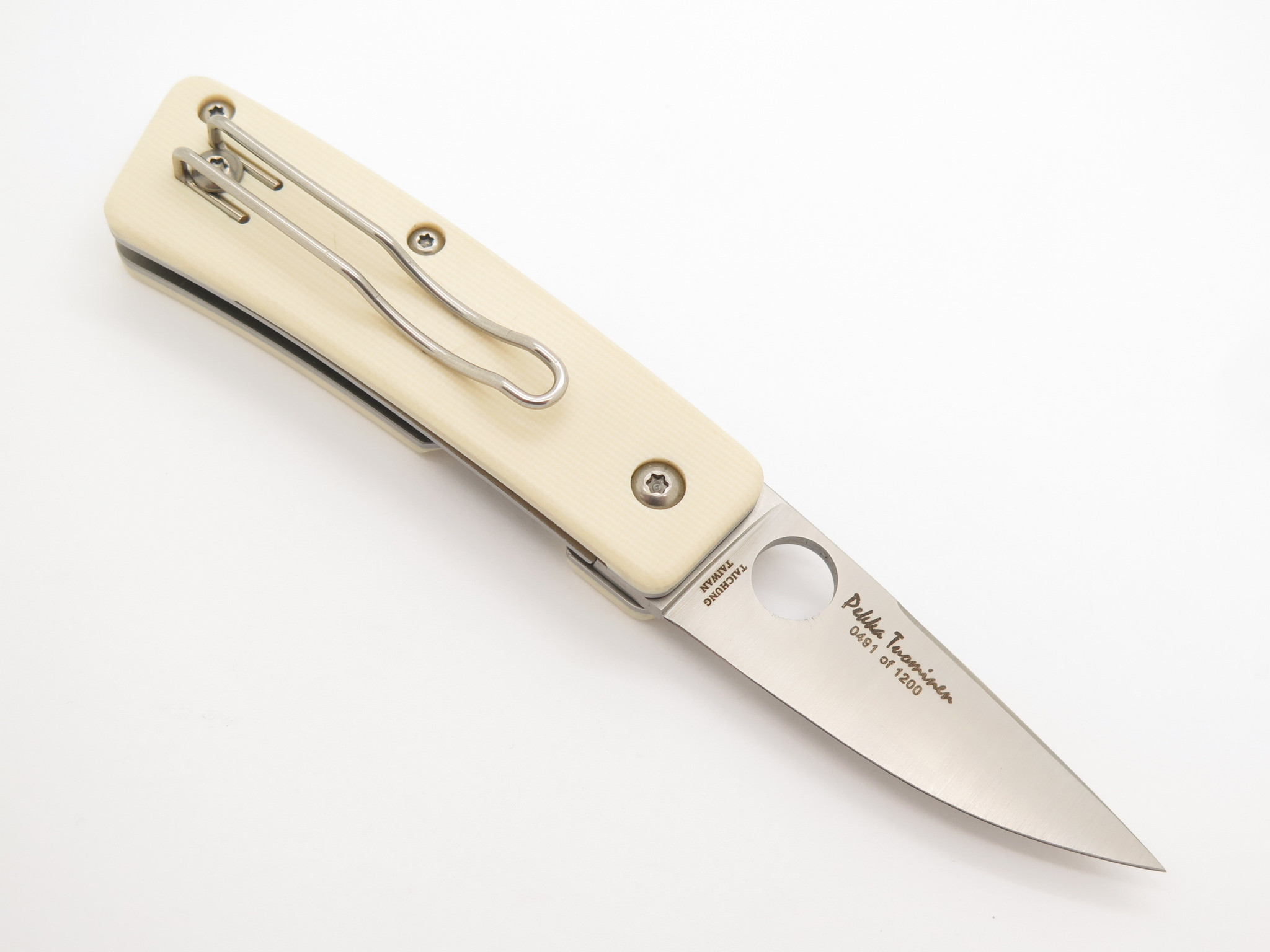 Spyderco C221GPWH Lil Nilakka Limited Edition Folding Puukko RWL