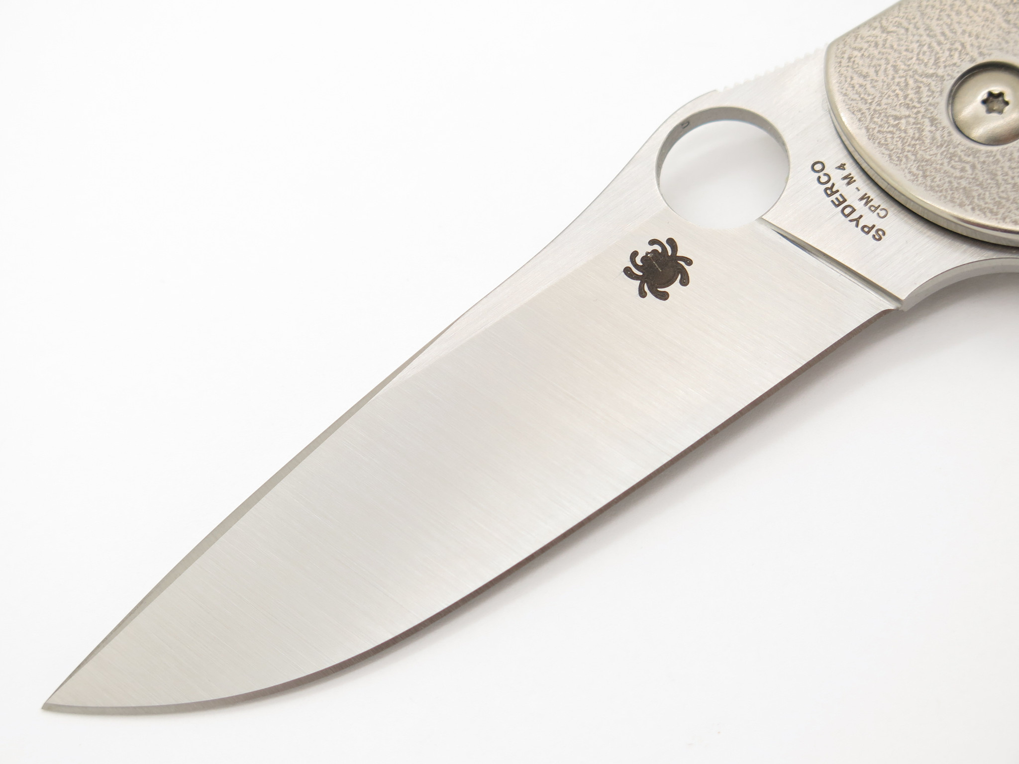 Spyderco C214TIP Gayle Bradley Advocate CPM-M4 Titanium Framelock