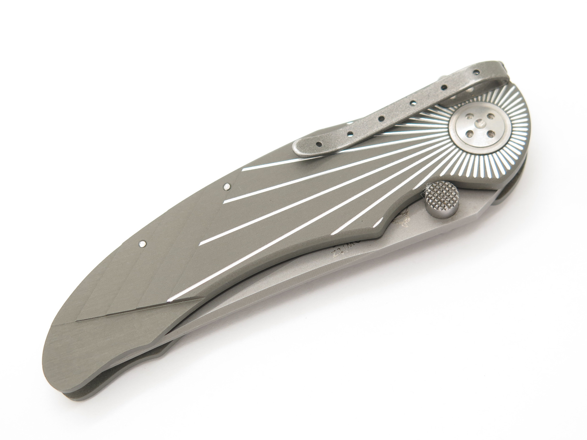 Vintage CRKT 7343 Elishewitz E-Lock Starlight AUS-8 Folding Pocket