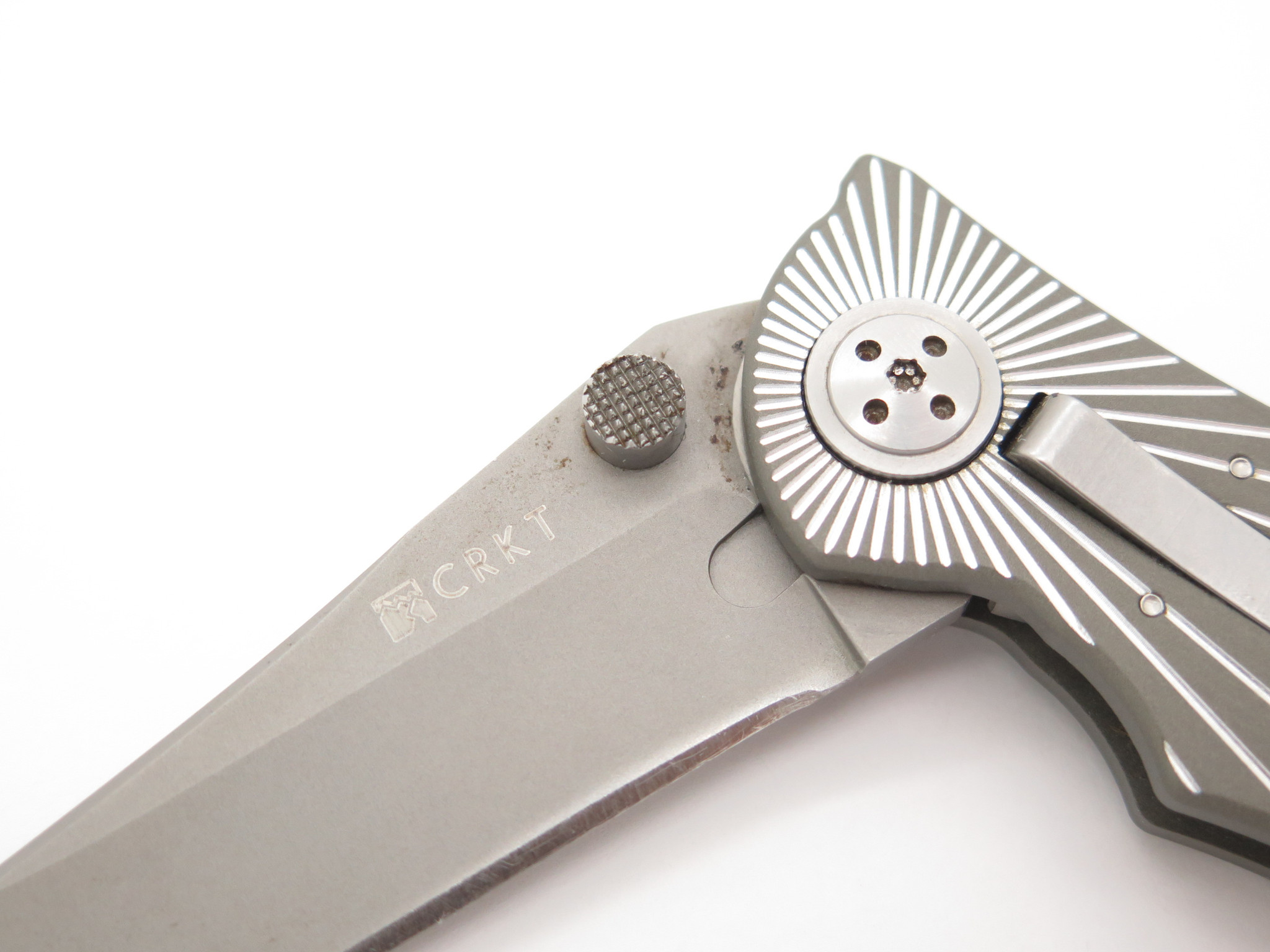 Vintage CRKT 7343 Elishewitz E-Lock Starlight AUS-8 Folding Pocket