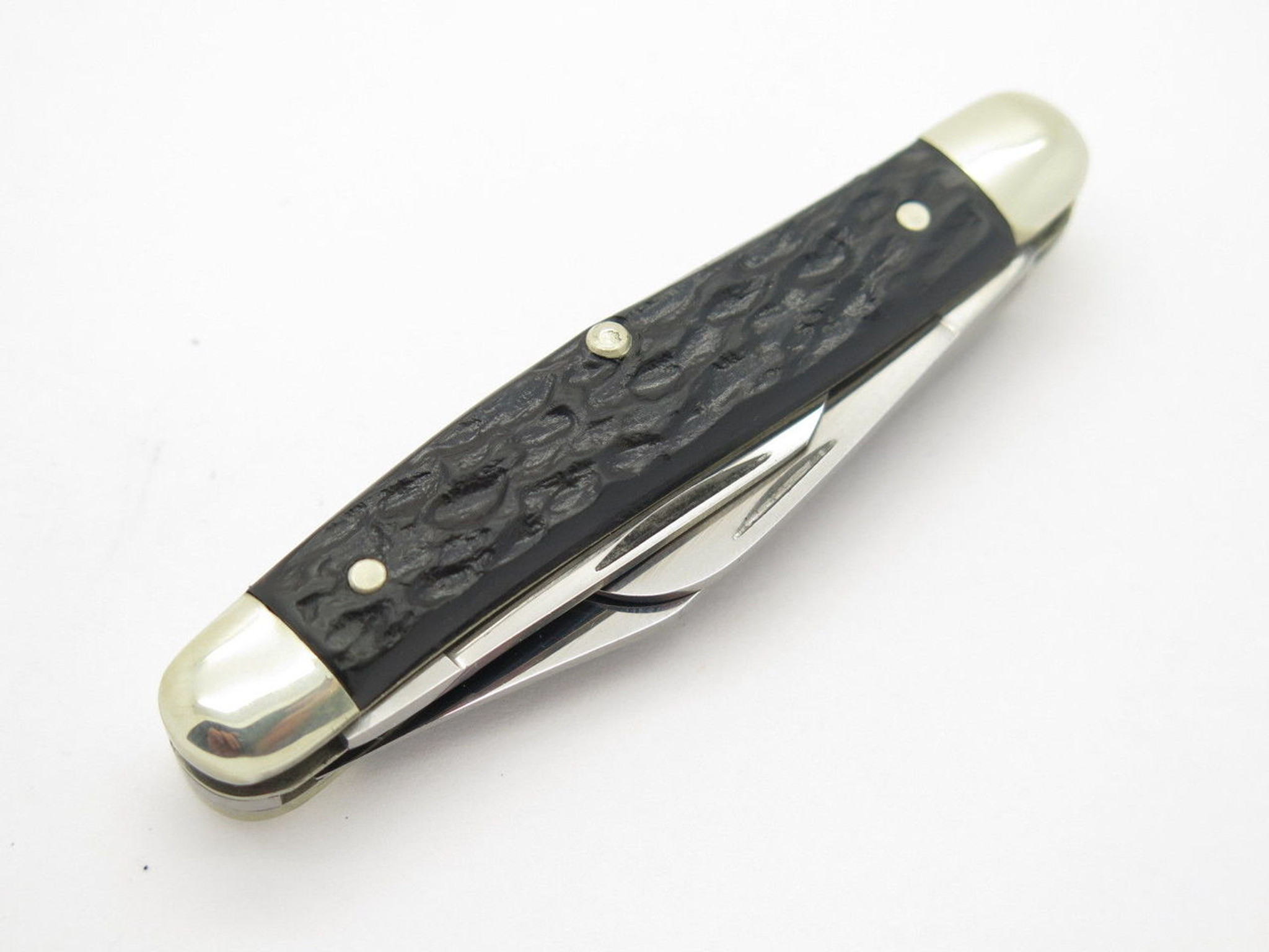 Vtg 1970s Boker Tree Brand 7588 3 Blade Stockman Folding Vtg 1970s Boker Tree Brand 7588 3 Blade Stockman Folding