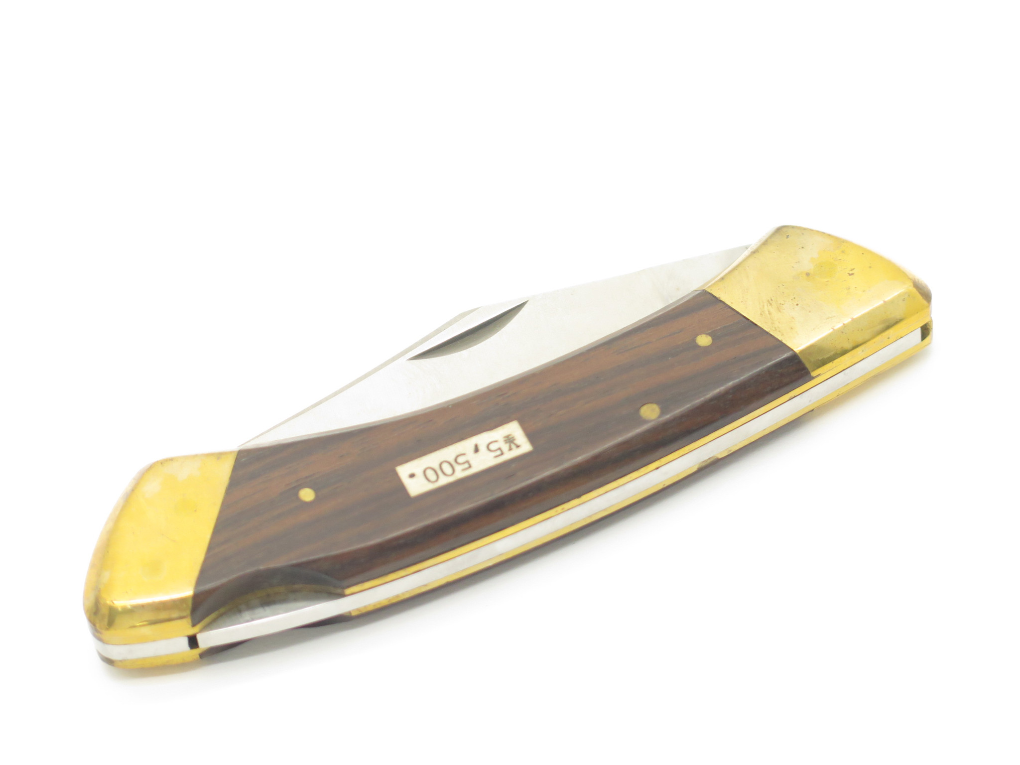 Vtg Kershaw By Kai 1040 Seki Japan Bone Folding Field II Hunter Lockback Knife E - Foto 7