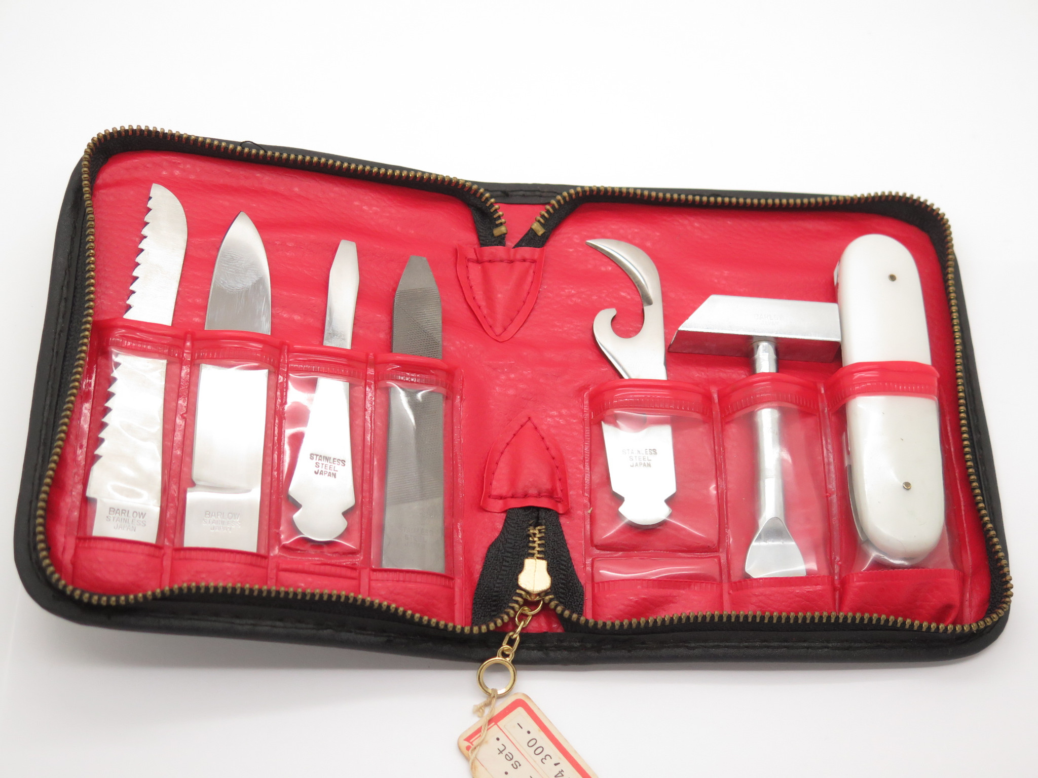 Vintage Barlow 1960s Seki Japan Folding Screwdriver Pocket Knife