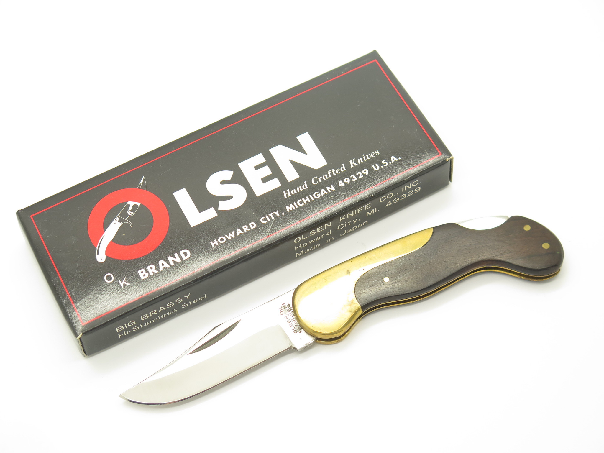 Vintage Olsen OK 162 Lil Brassy Seizo Imai Seki Japan Folding