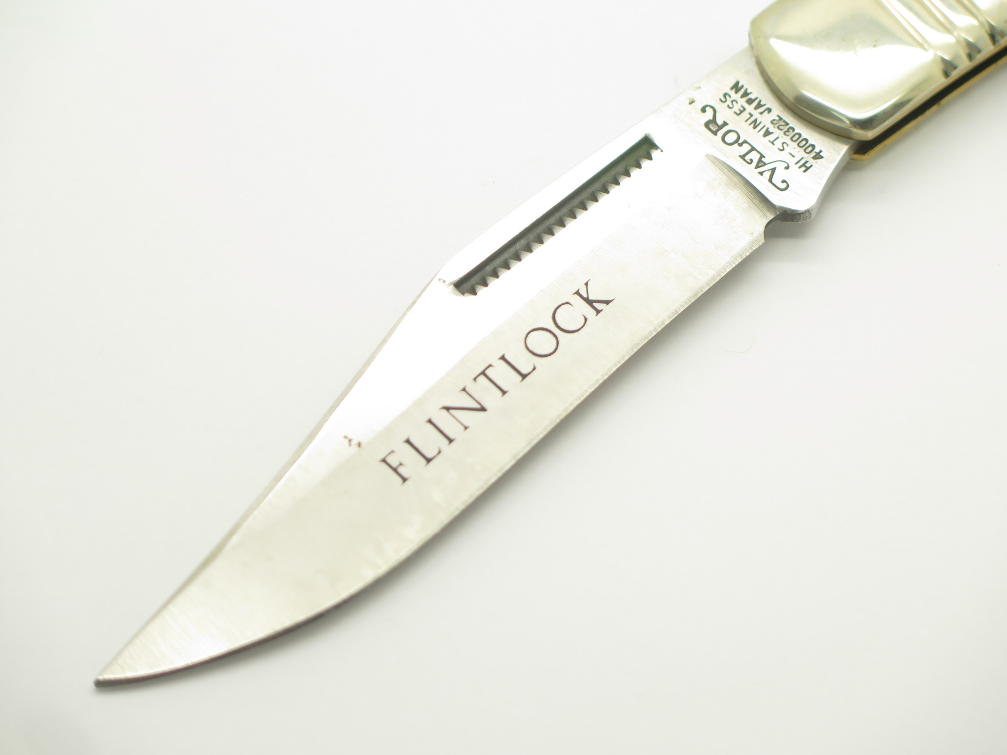 Vtg 1960s Valor Flintlock Seki Japan Yasuo Imai Folding Lockback