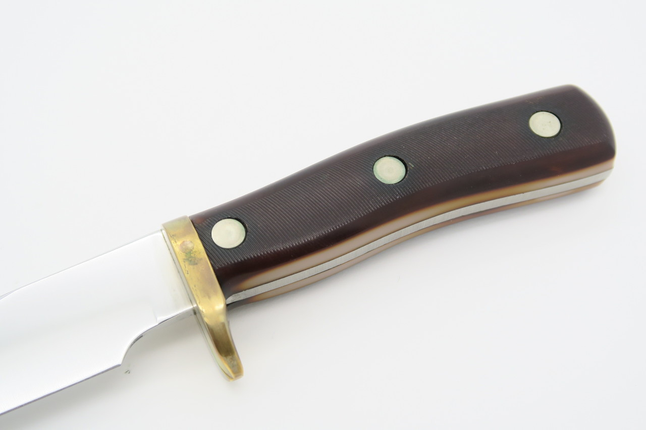 Vtg 194673 Schrade Walden 165 Woodsman Old Timer Fixed Blade Hunting