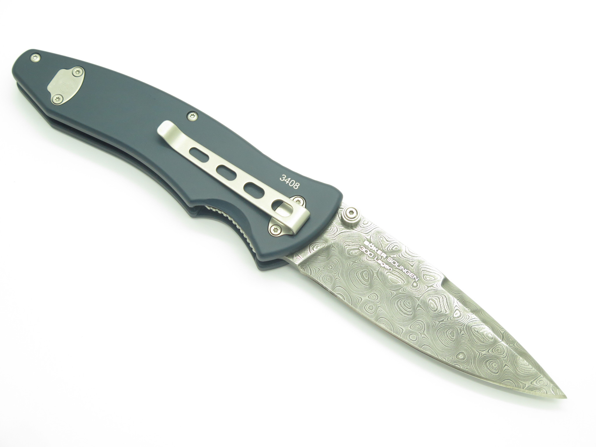 Boker Tirpitz-Damast Germany Limited Damascus Walnut 4