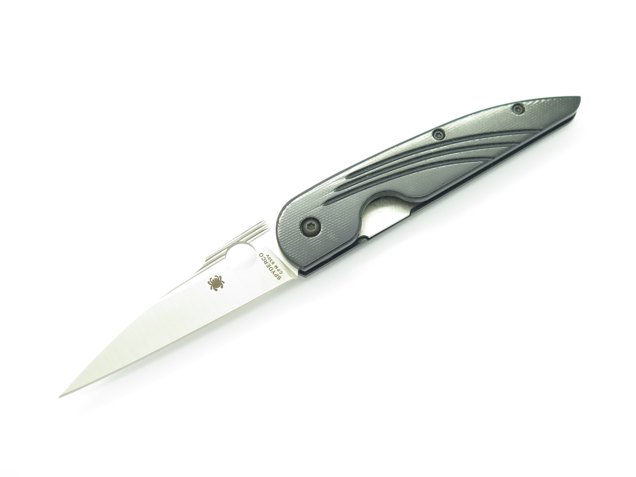 Spyderco Des Horn C153GP G10 Straight CPM-S30V Linerlock Folding