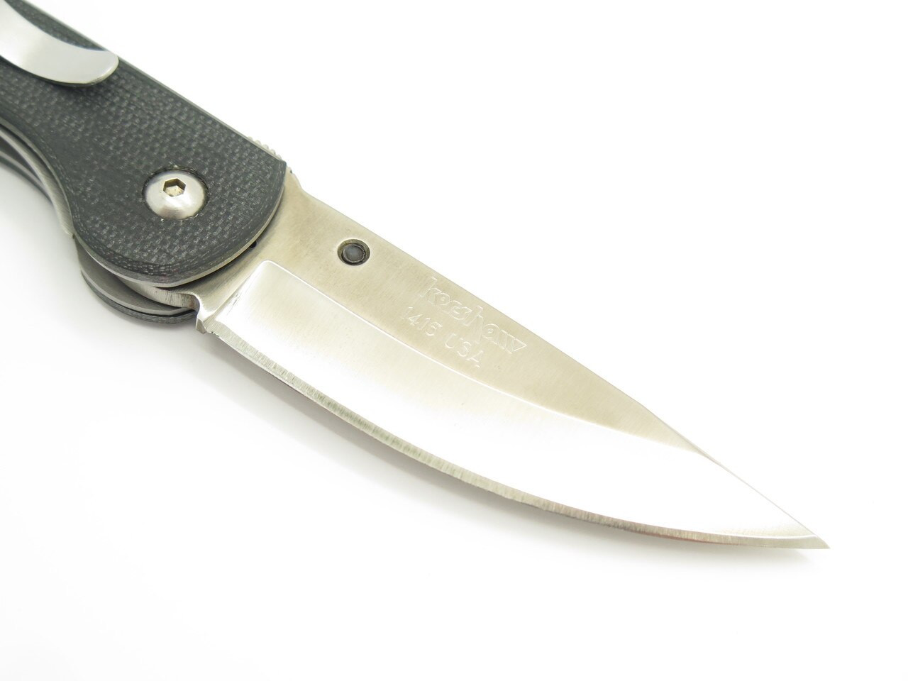 Vtg Kershaw 1415 Starkey Ridge G10 ATS-34 Folding Linerlock Pocket