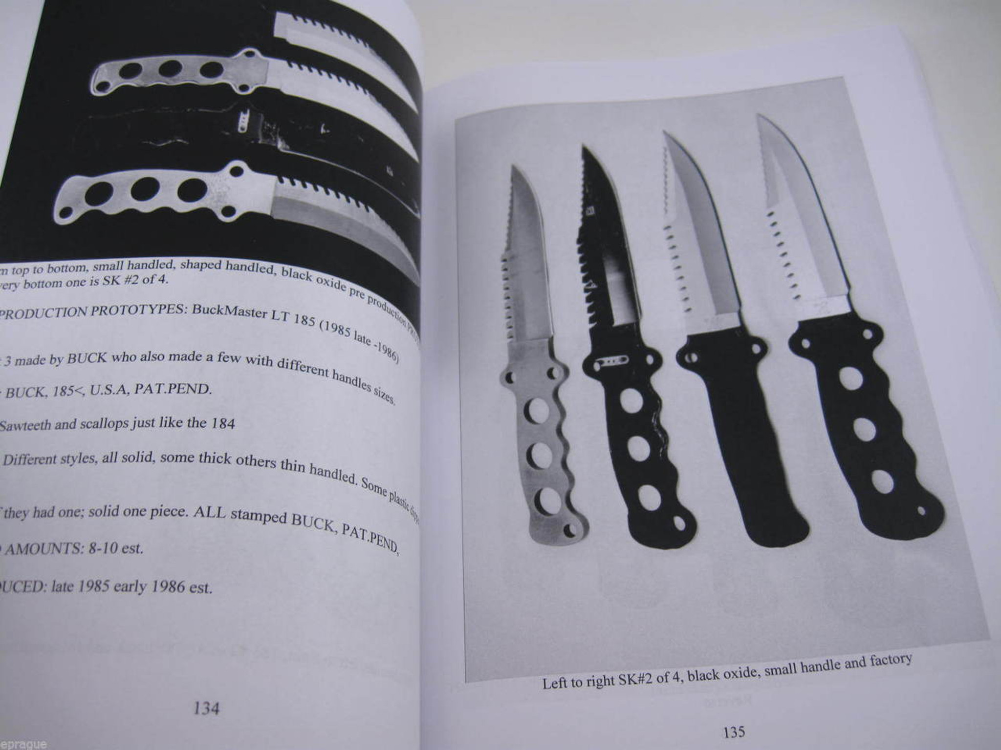 Buck 184 185 Survival Knife History The Buckmaster Book Richard