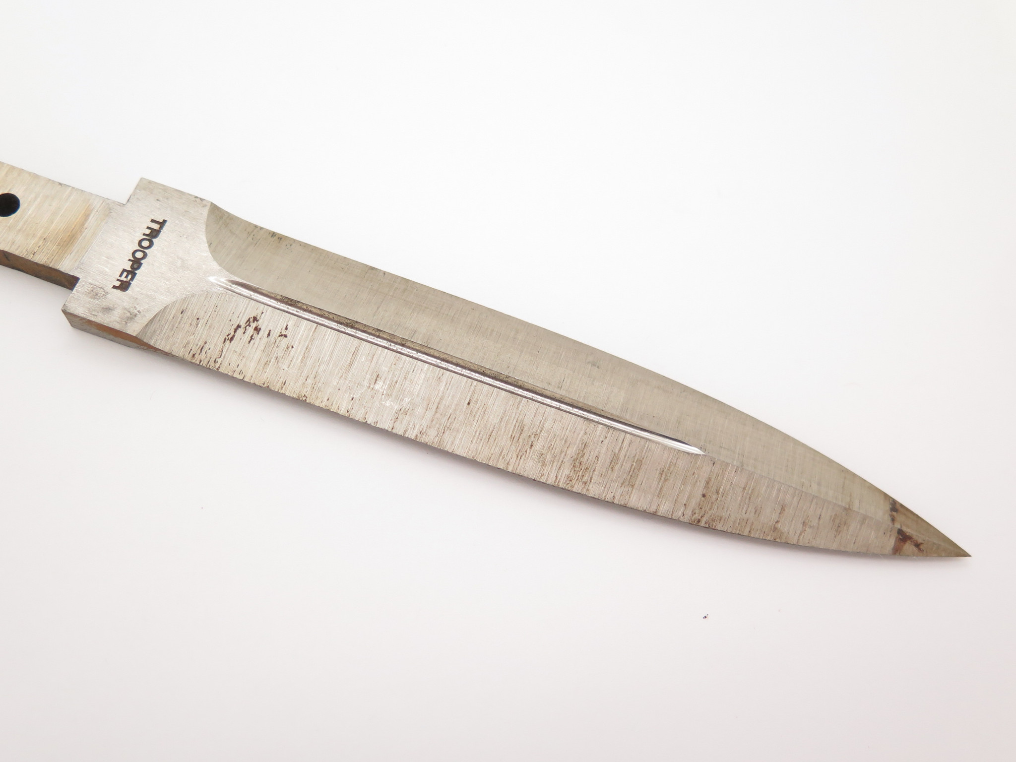 Vtg 80s Kershaw Trooper 1007 Hattori Seki Japan Dagger Fixed