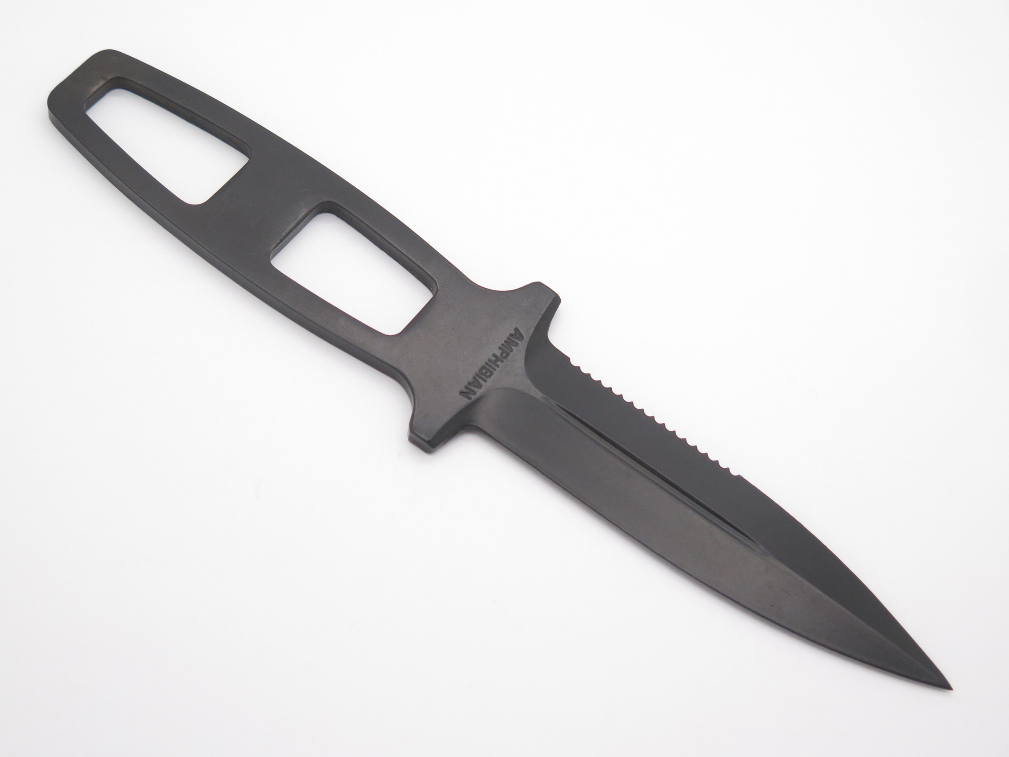 Vintage 1980s Kershaw Black 1006 Amphibian Hattori Seki Japan