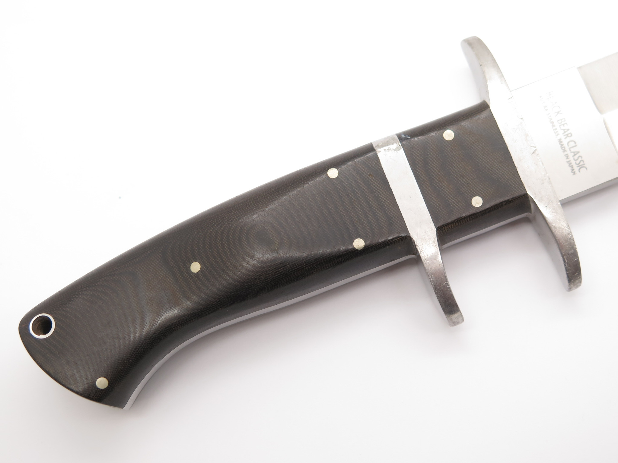 Vintage 1990s Cold Steel Black Bear Classic AUS8A Hattori Seki