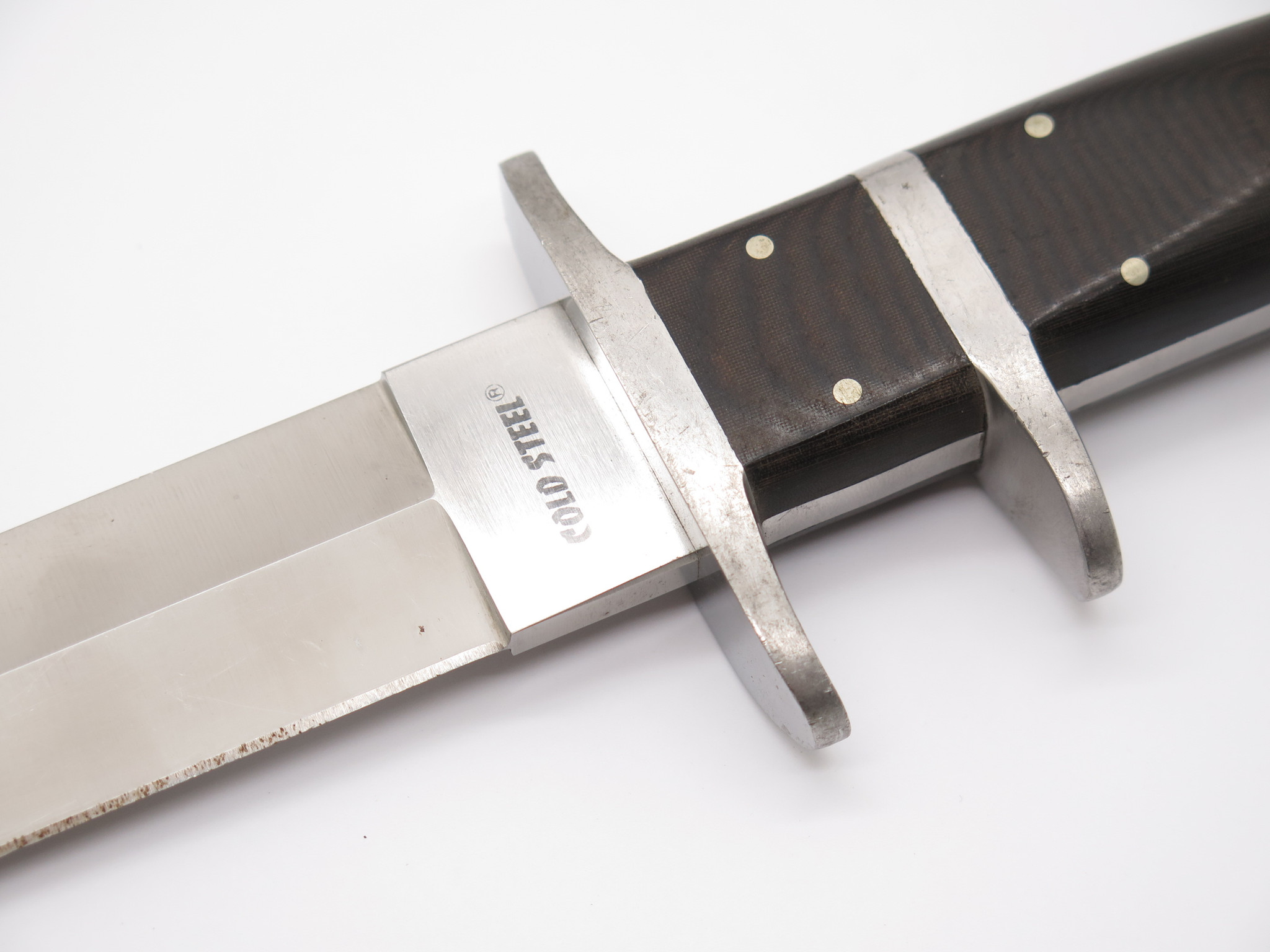 Vintage 1990s Cold Steel Black Bear Classic AUS8A Hattori Seki