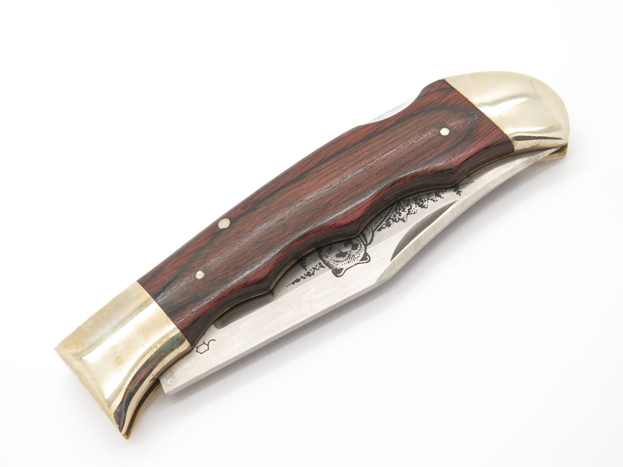 Vtg '80s Rigid RG-32 Tak Fukuta Seki Japan Grizzly Folding Hunter