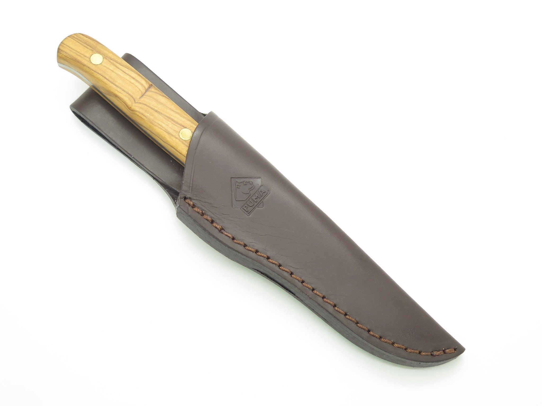 Vintage Puma Slender 188381 Germany Wood Handle 9.12