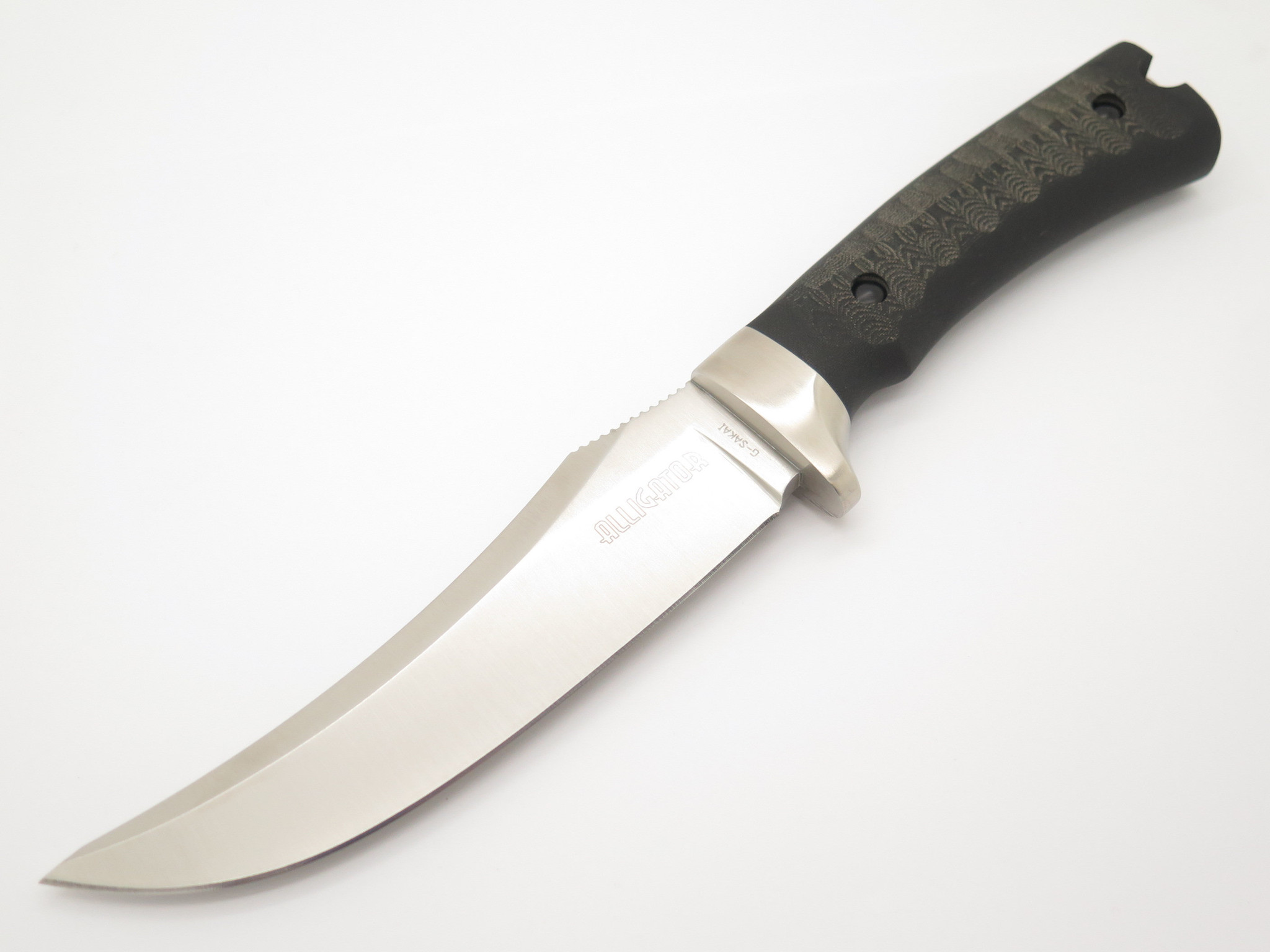G. Sakai Seki Japan Alligator VG-10 Fixed Blade Hunting Skinner