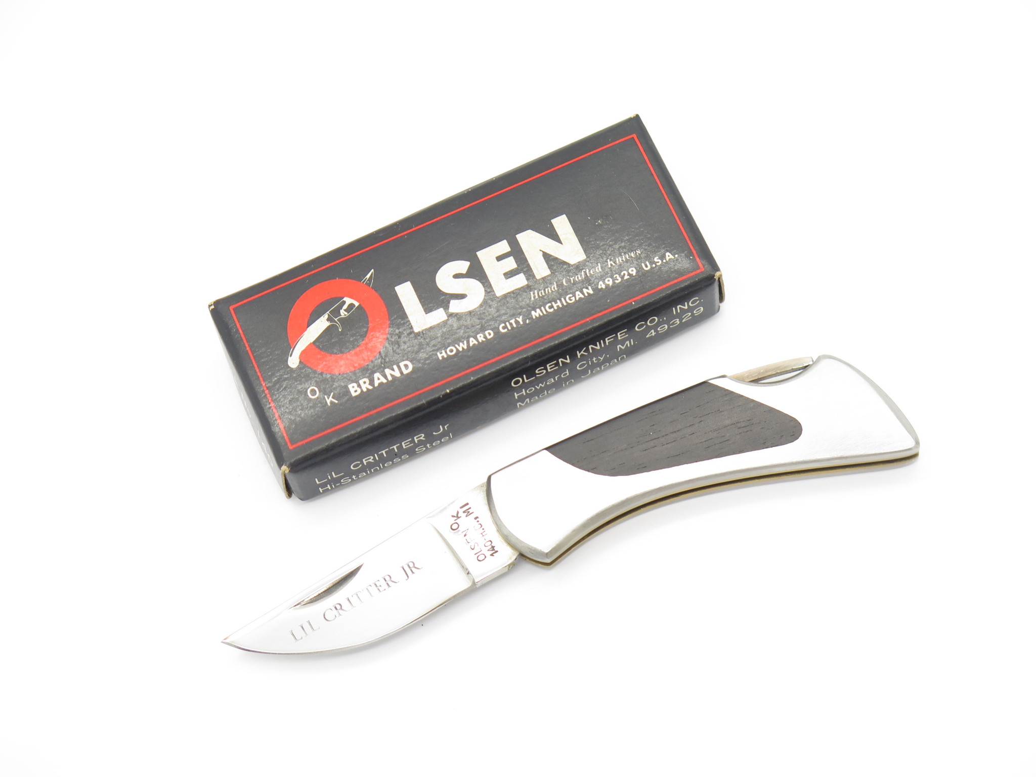 Vtg Olsen 140 Lil Critter Jr Seizo Imai Seki Japan Small Folding