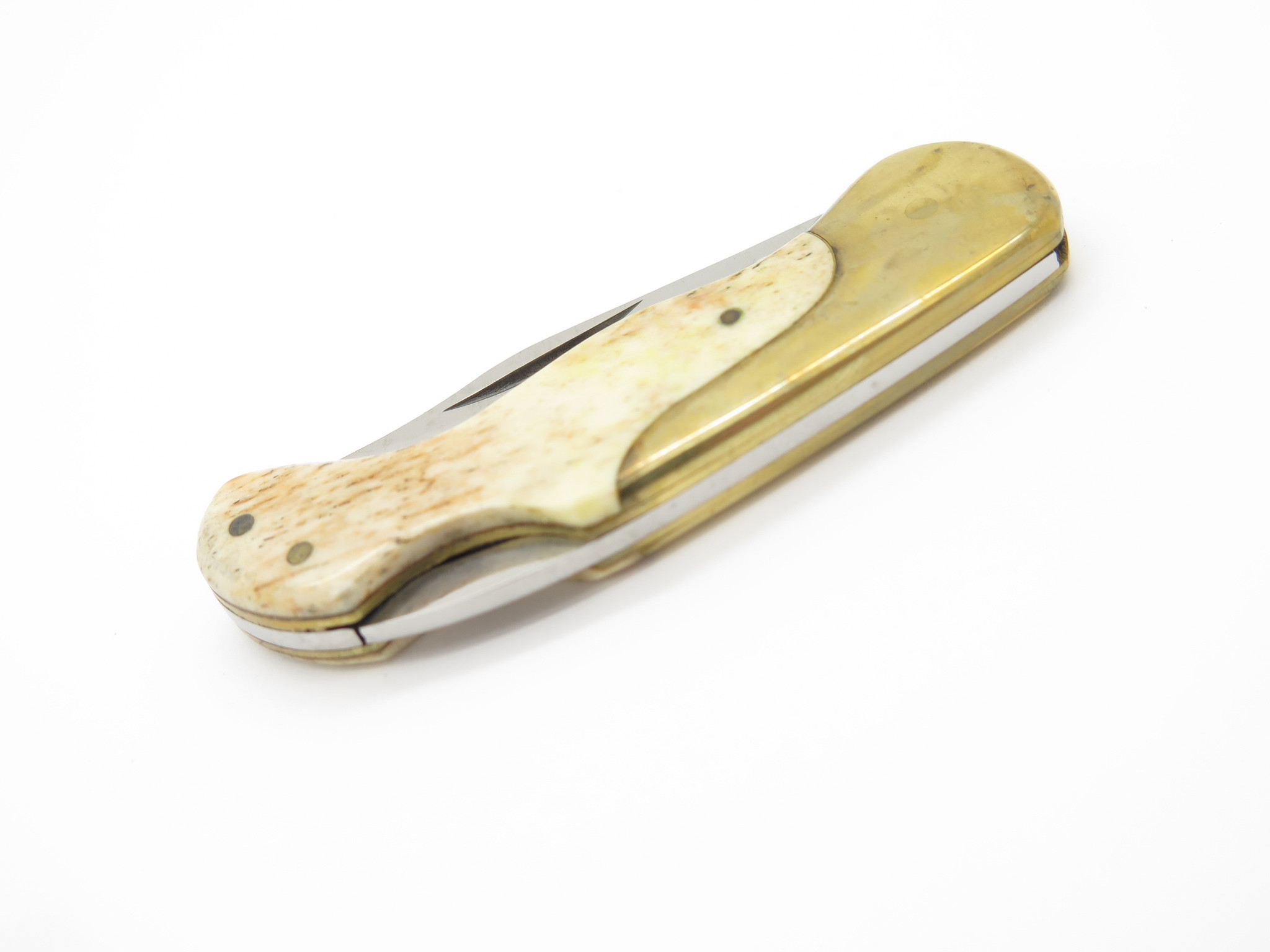 Vtg 1970s Olsen OK 161 Seizo Imai Seki Japan Bone Folding Lockback