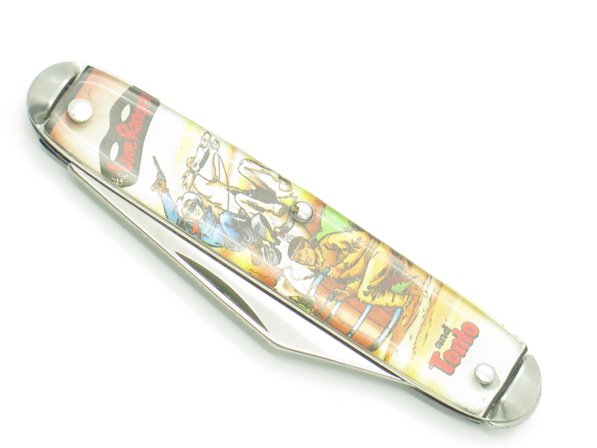 Vtg Lone Ranger & Tonto Western Novelty Knife Co USA 3.5